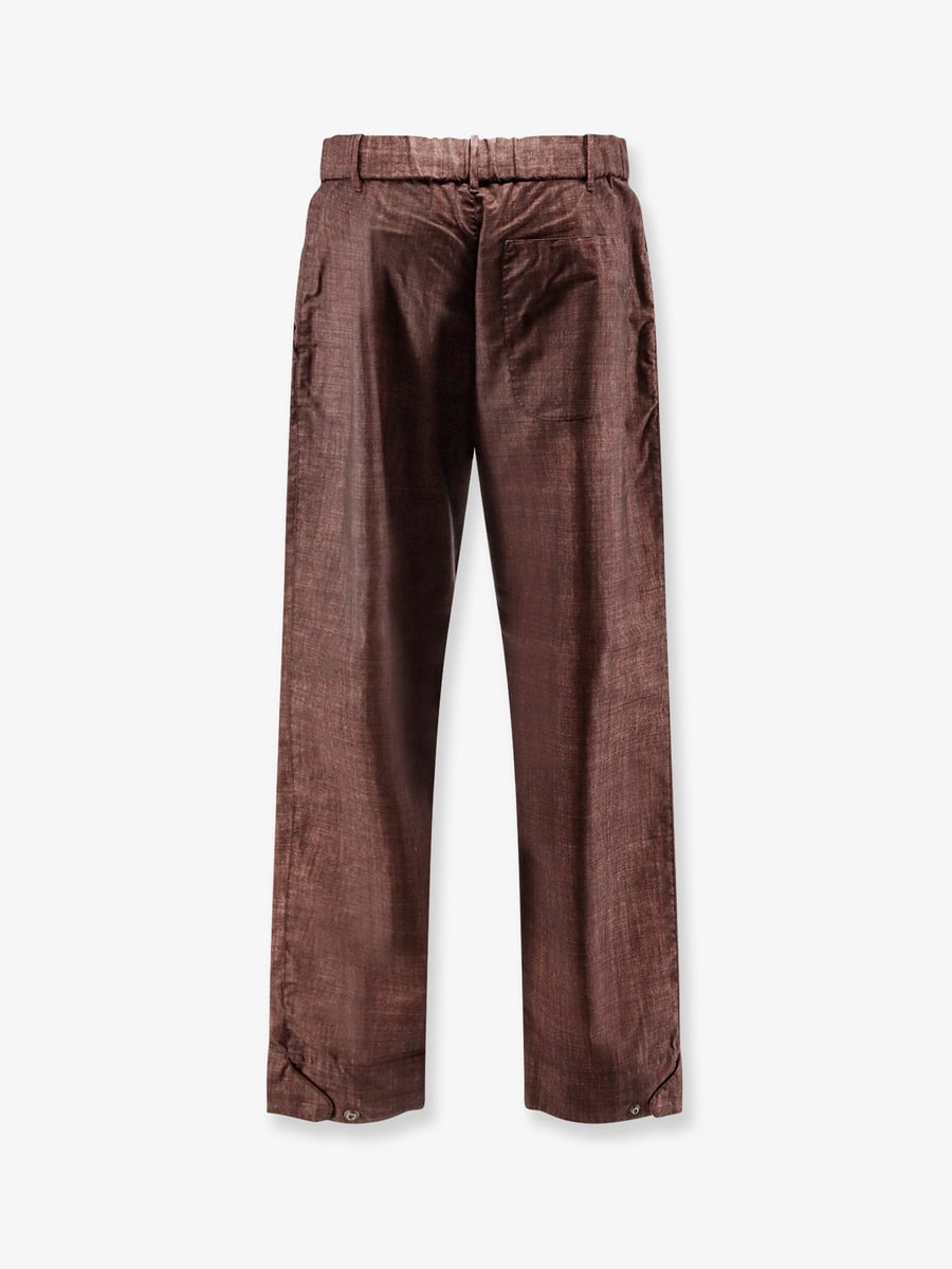 MASSIMO OSTI Wool Gum trousers, view 2