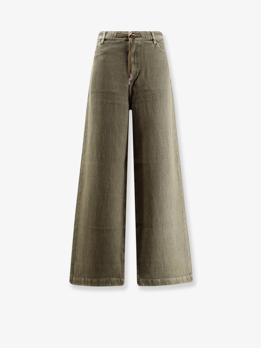 Golden Goose Ortensia cotton and linen trousers