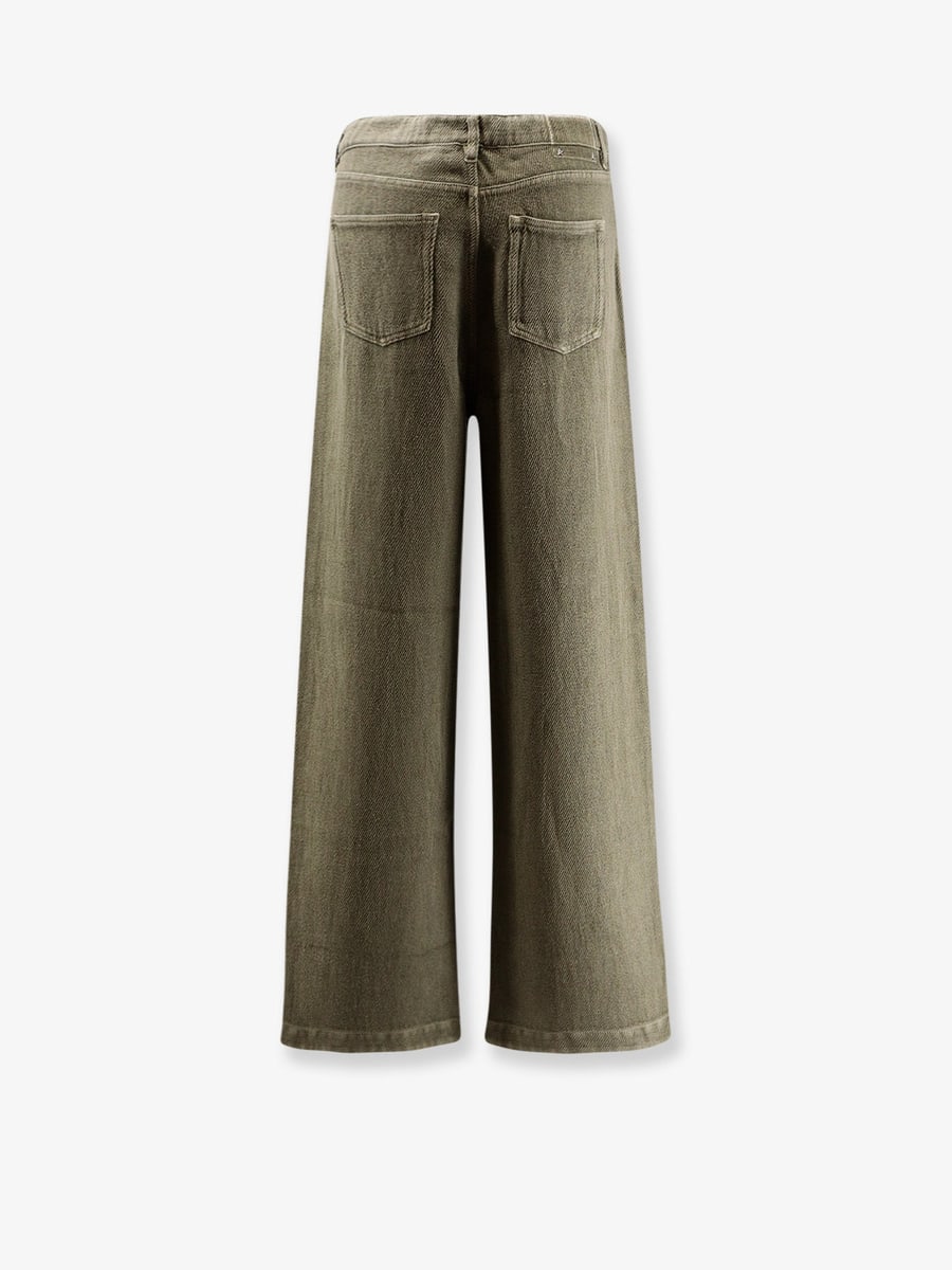 Golden Goose Ortensia cotton and linen trousers, view 2