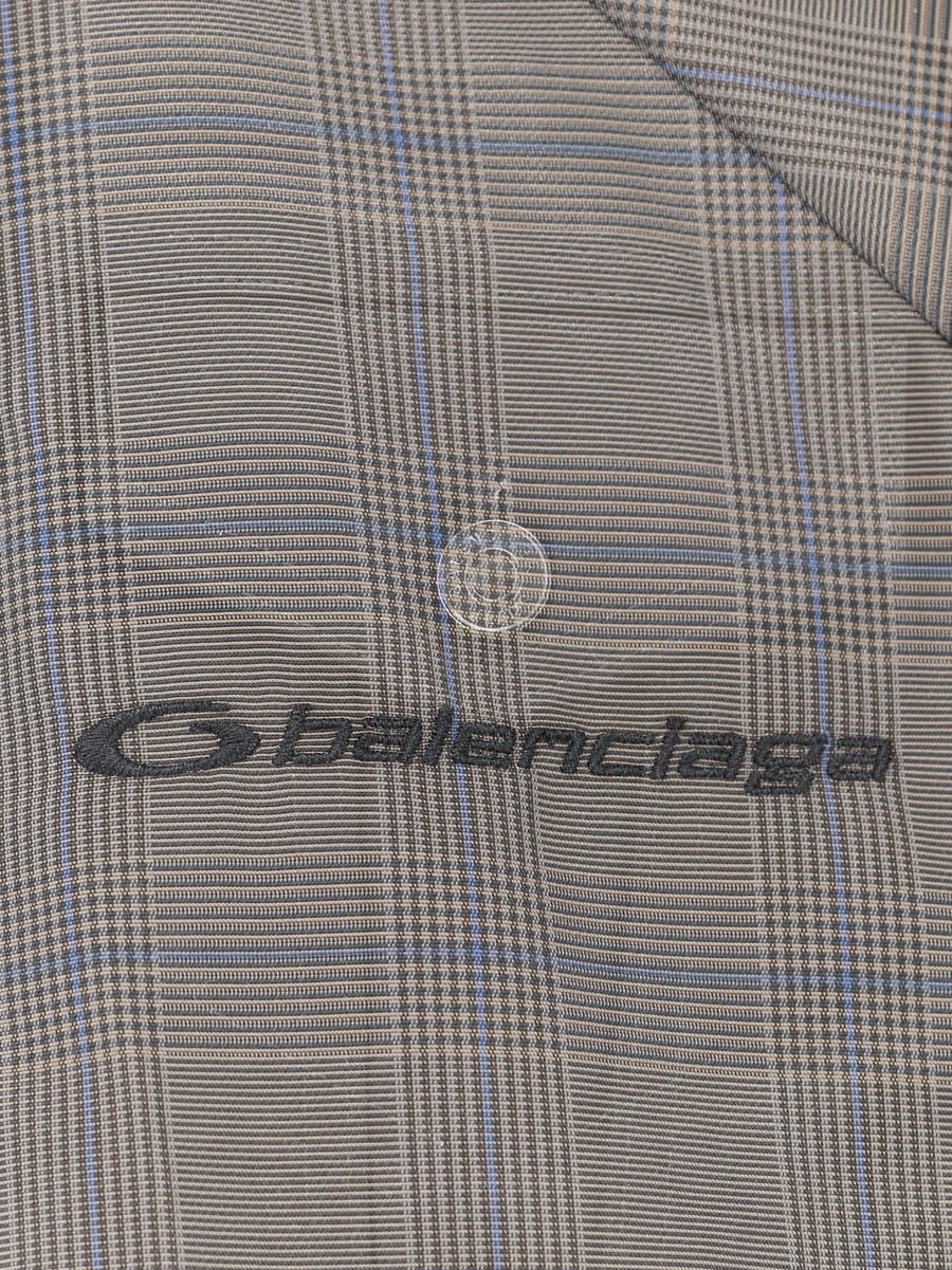 Balenciaga Madras nylon jacket, view 5