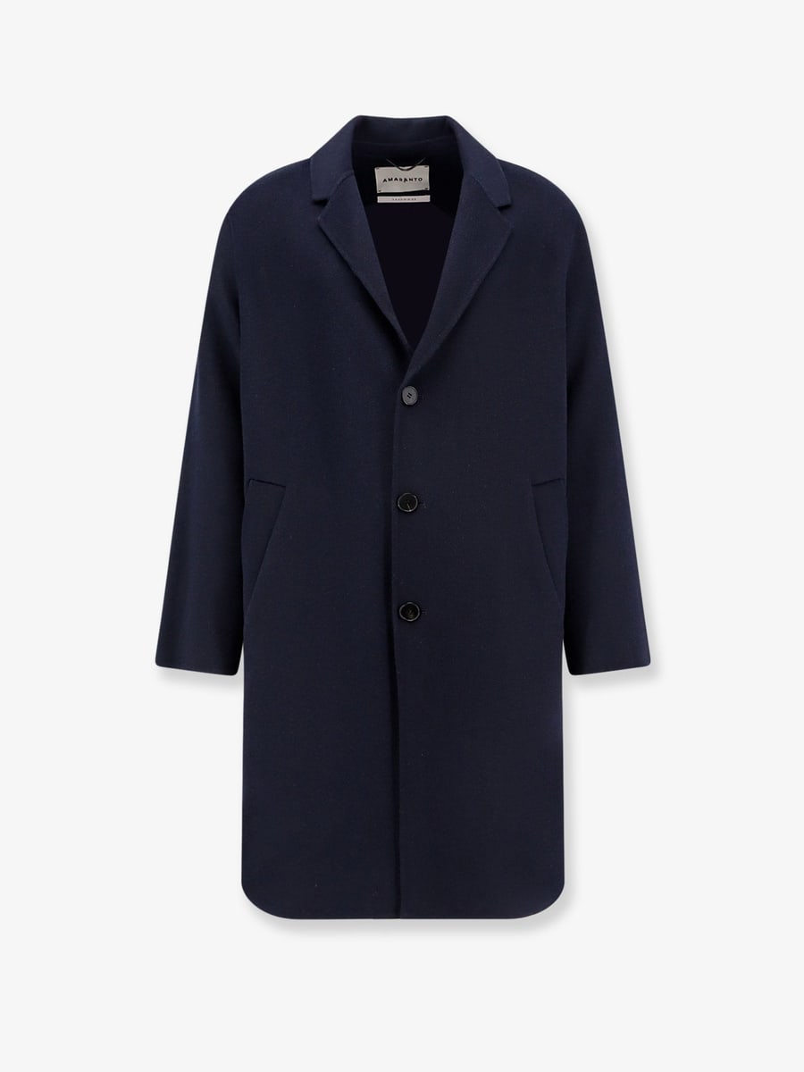 AMARANTO Outdoor wool coat