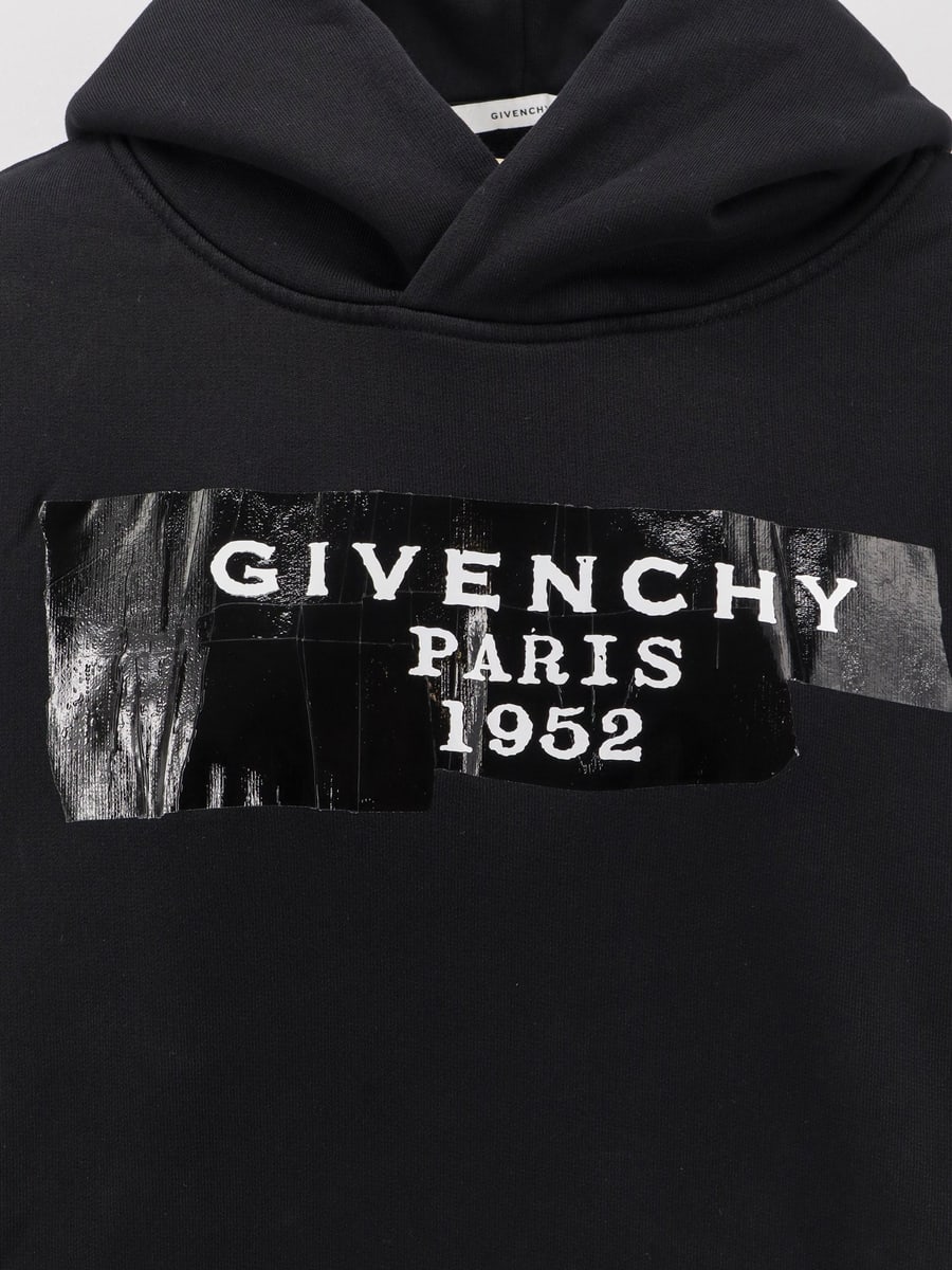 Givenchy Cotton hooded sweatshirt, view 3