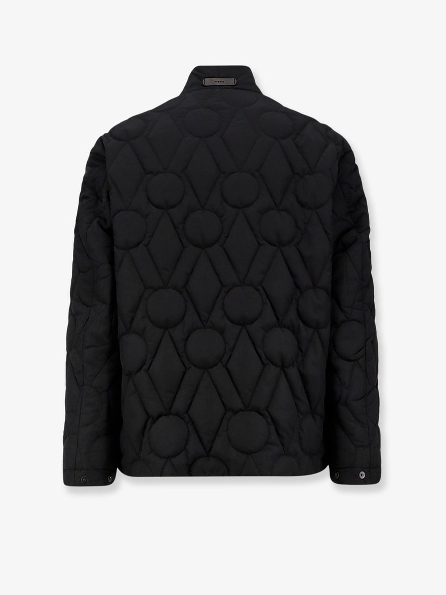 HEVO Faeto quilted nylon down jacket, view 2