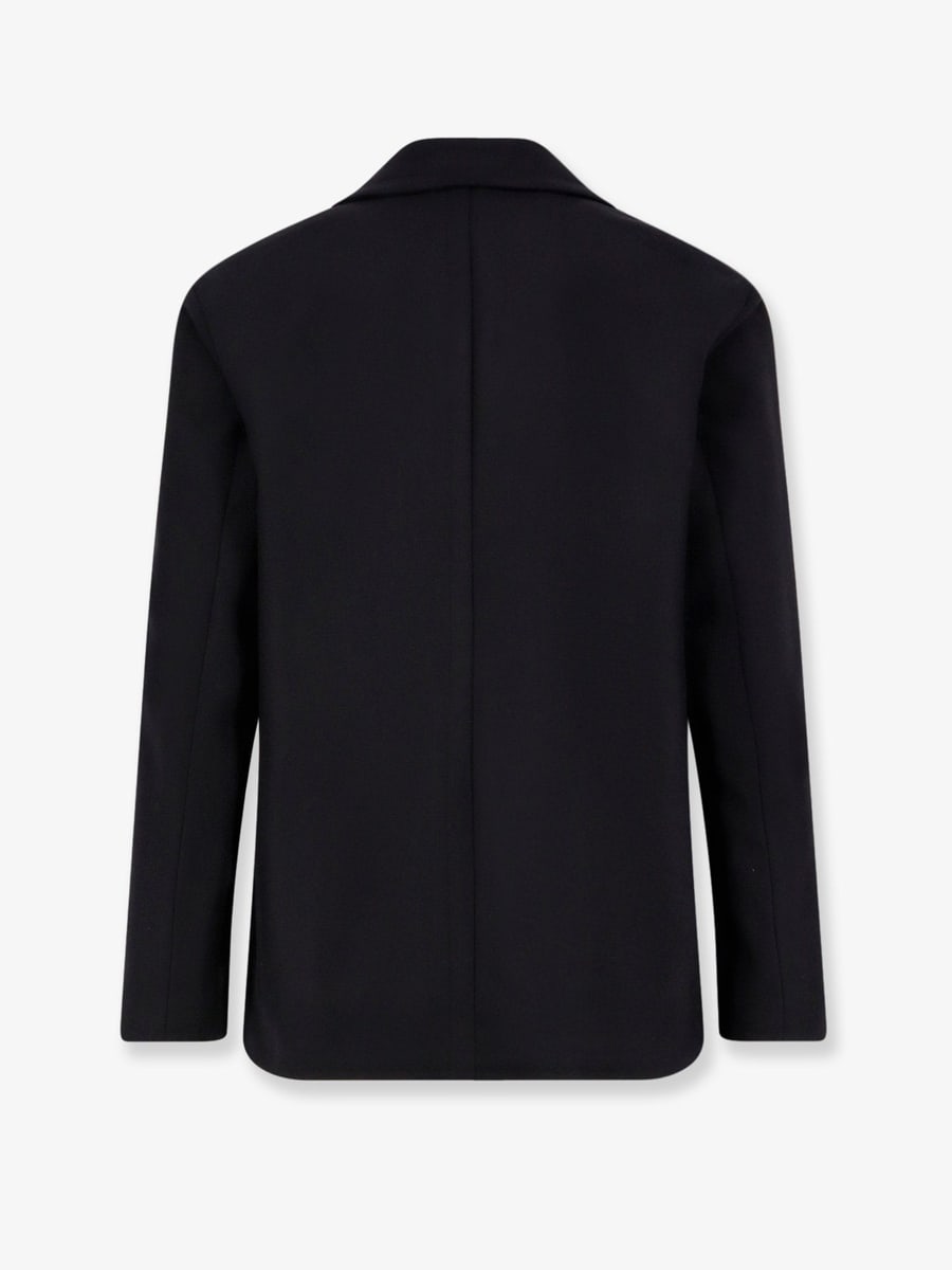 HEVO Trani double-breasted wool blend coat, view 2