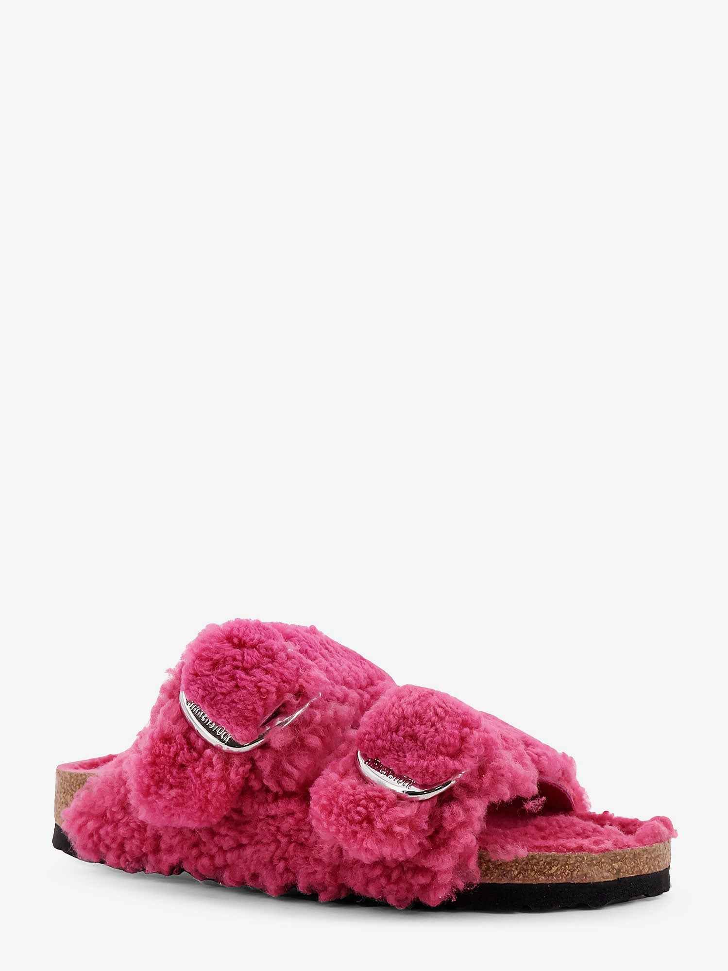BIRKENSTOCK Arizona  Big Buckle Teddy River teddy sandals, view 2