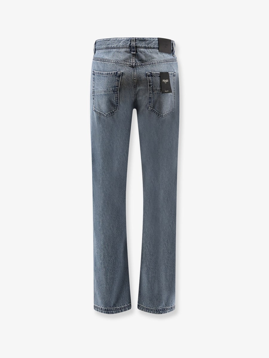 Fendi Regular five pockets jeans, view 2