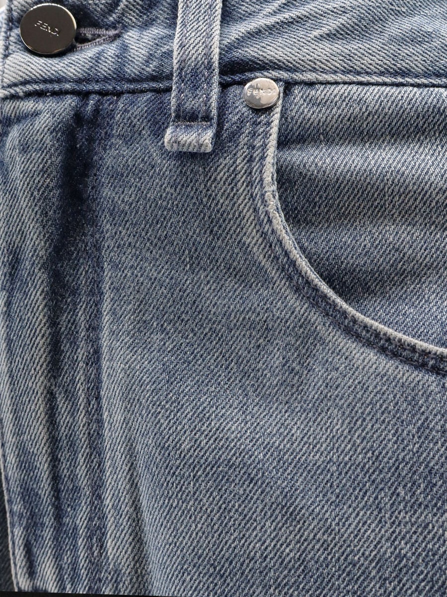 Fendi Regular five pockets jeans, view 3