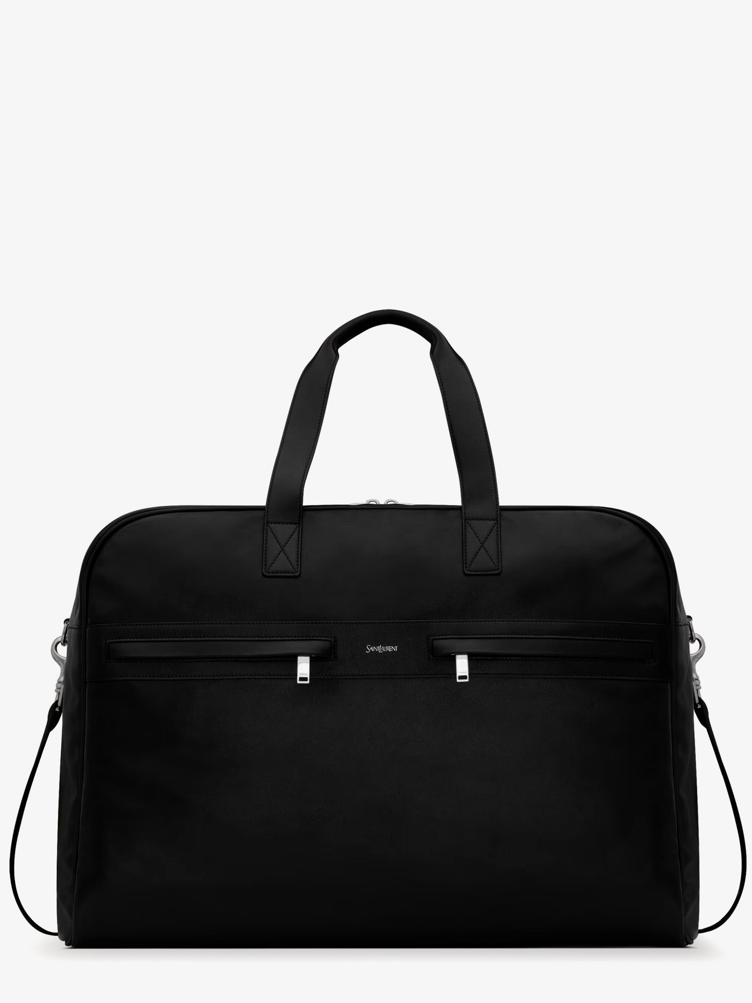 Saint Laurent Camp leather travel bag