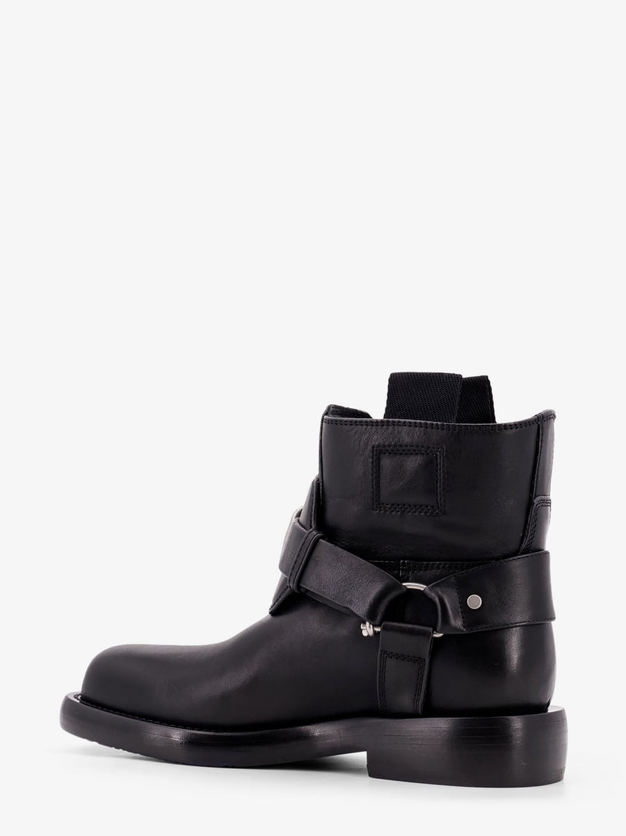 Burberry Cobble leather boots with strap, view 3