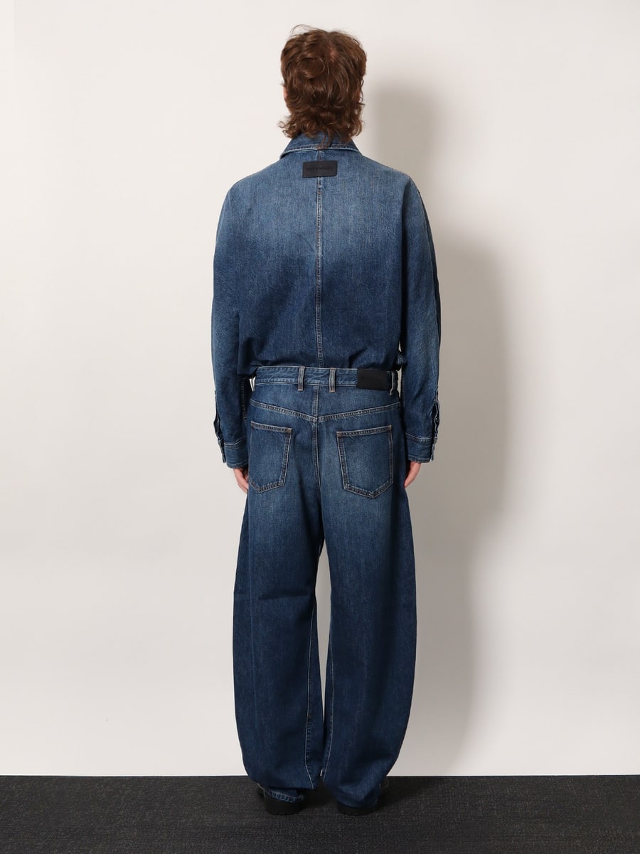 Givenchy Twisted stone-washed denim jeans, view 3