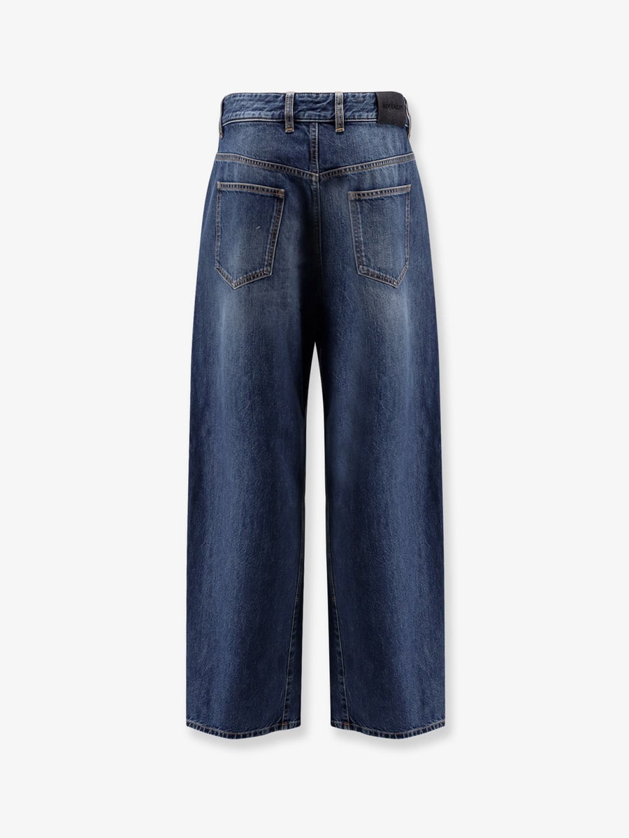 Givenchy Twisted stone-washed denim jeans, view 4