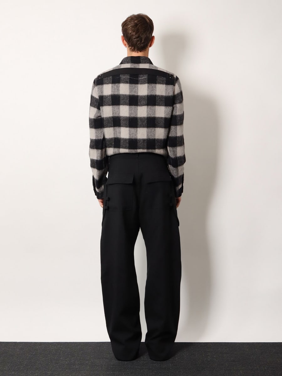 Rick Owens Stefan Cargo virgin wool trousers, view 3