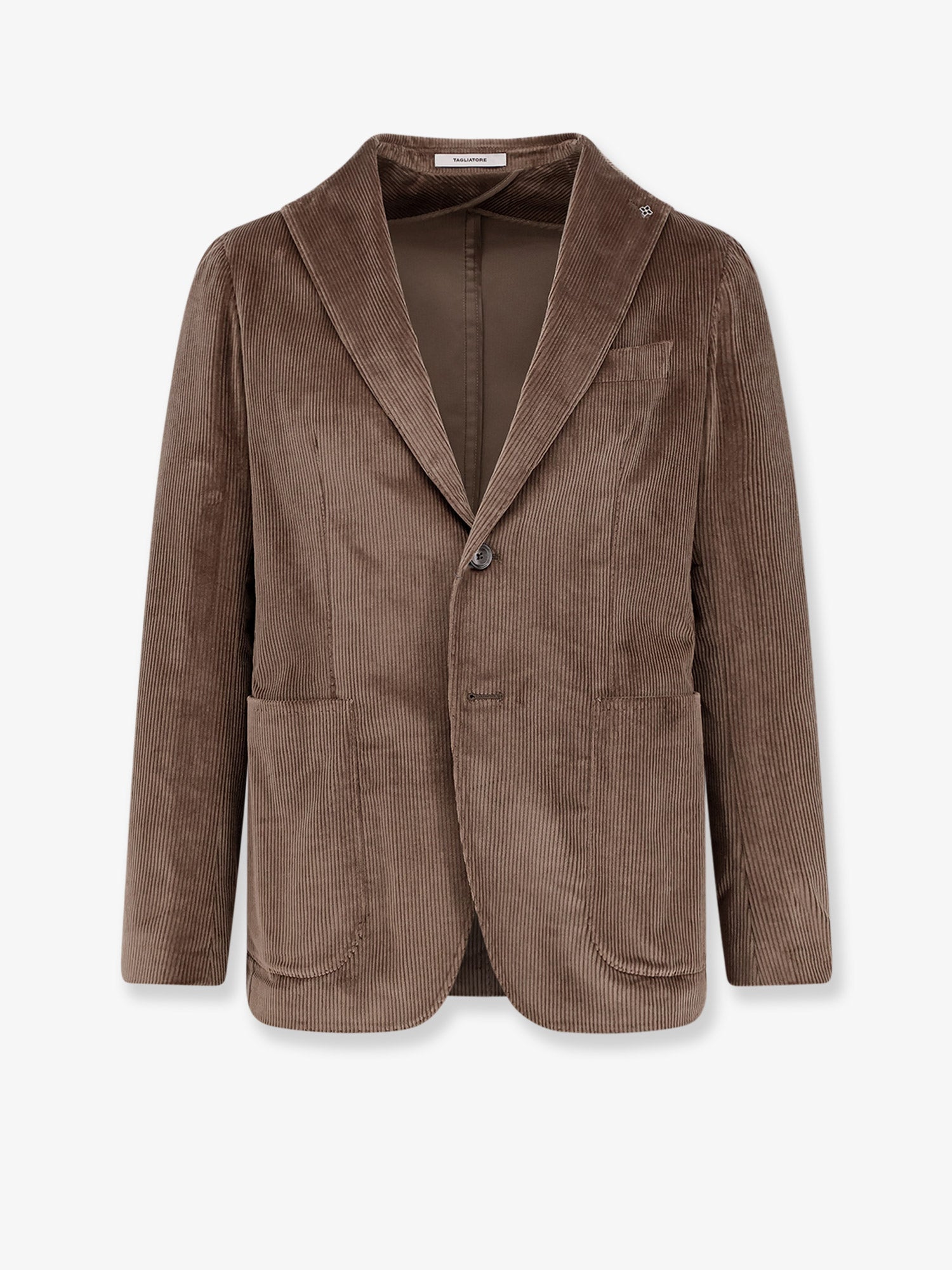 Tagliatore Single-breasted corduroy blazer