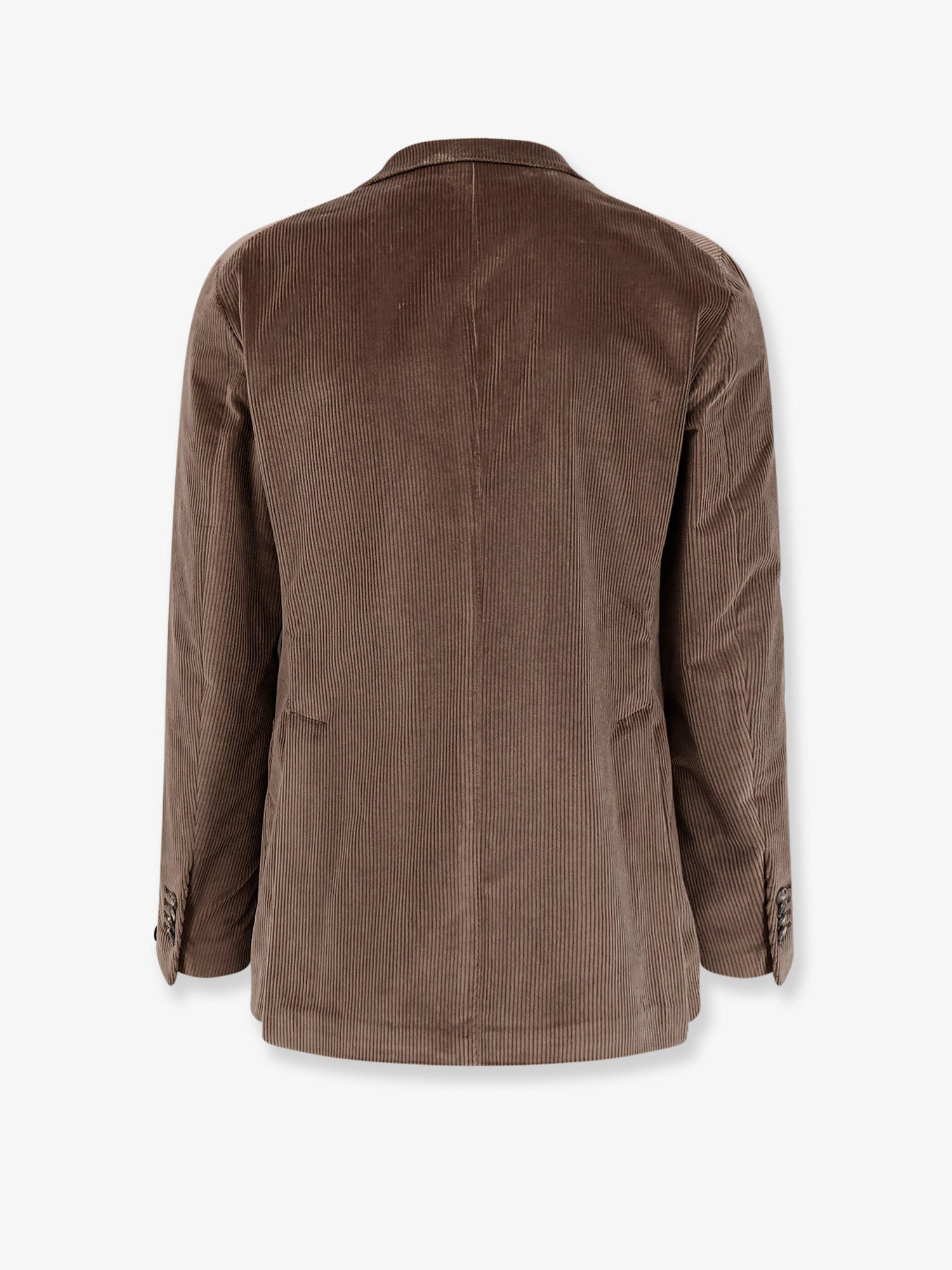 Tagliatore Single-breasted corduroy blazer, view 2