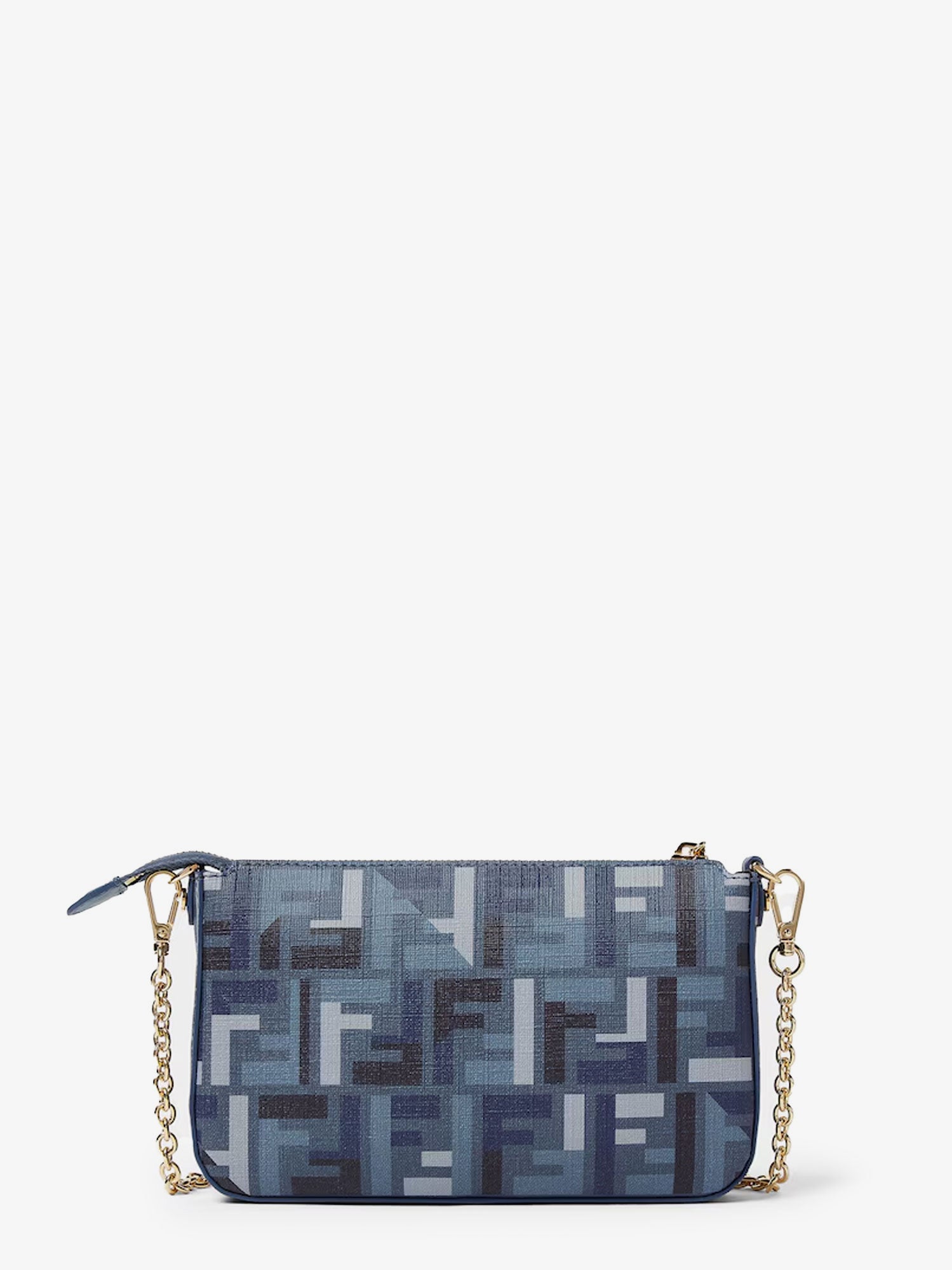 Fendi Pouch Baguette FF jacquard fabric shoulder bag, view 2