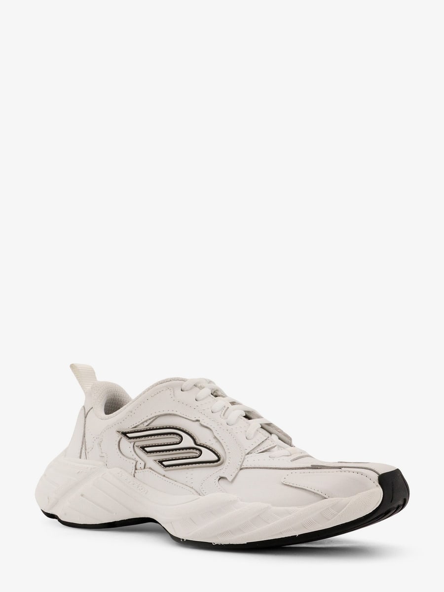 Balenciaga Monday low-top sneakers in leather, view 3