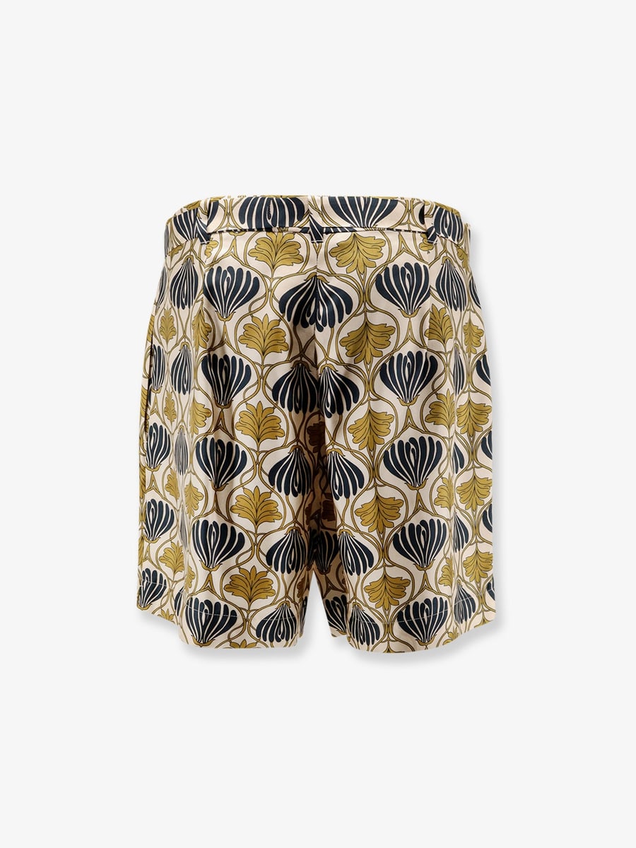 Max Mara Metello multicolor silk shorts, view 2