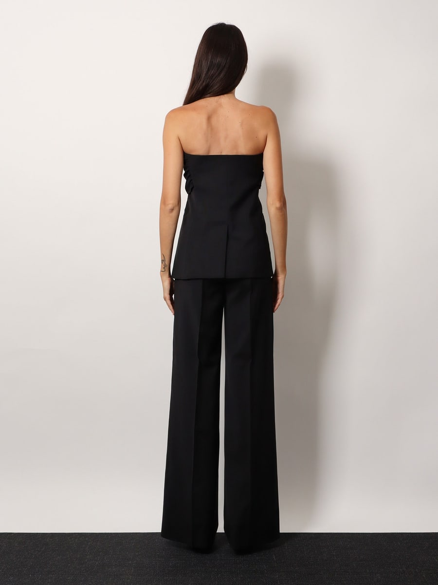Max Mara Veruska virgin wool top, view 3