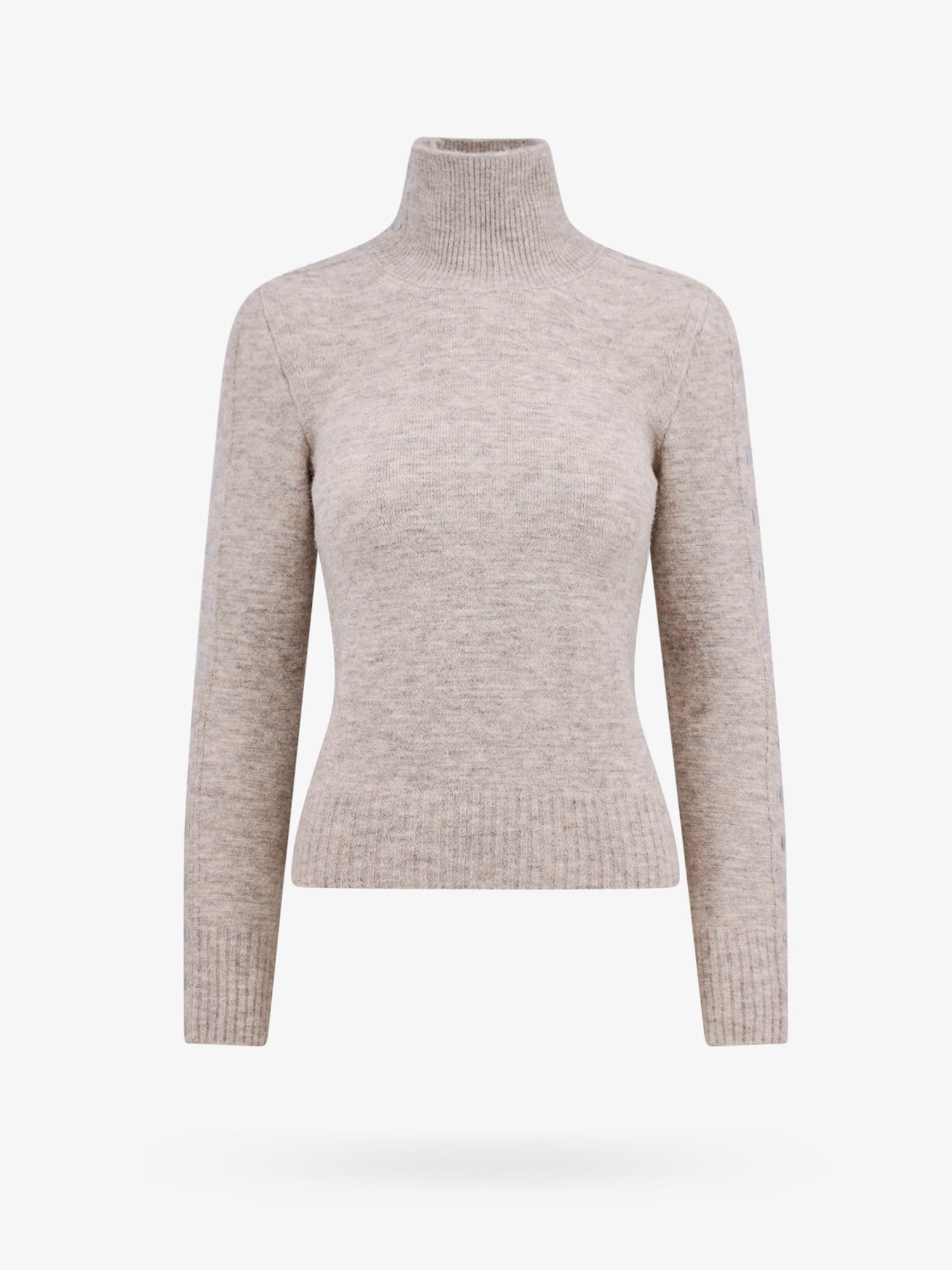 Isabel Marant Alpaca blend sweater with metal buttons