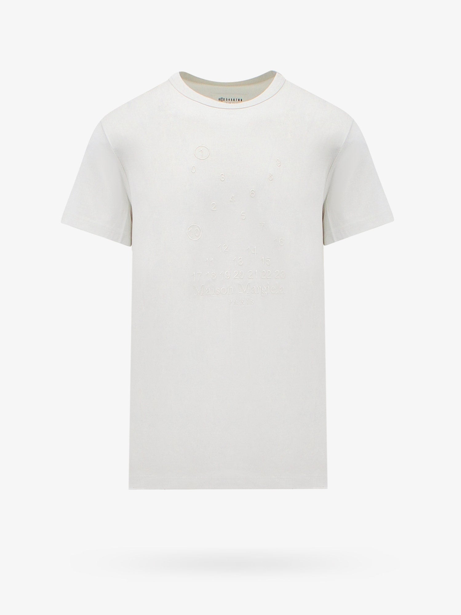 Maison Margiela Cotton t-shirt with embroidered frontal logo