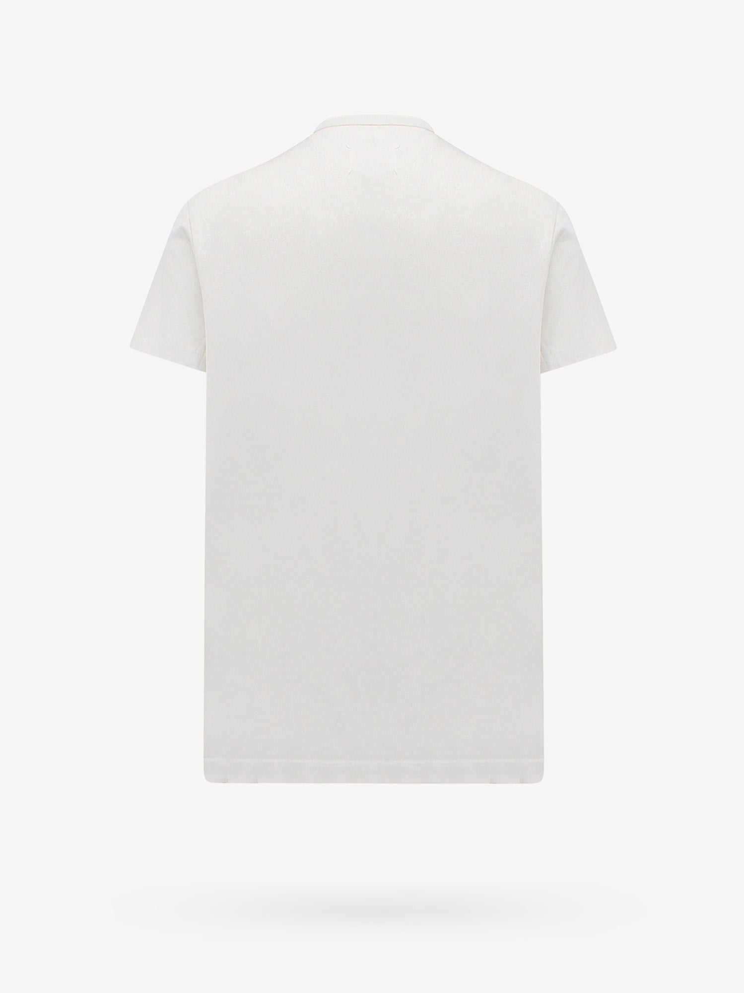 Maison Margiela Cotton t-shirt with embroidered frontal logo, view 2