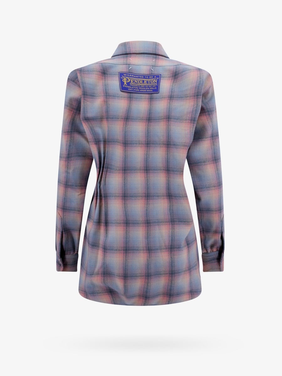Maison Margiela Madras wool shirt, view 6