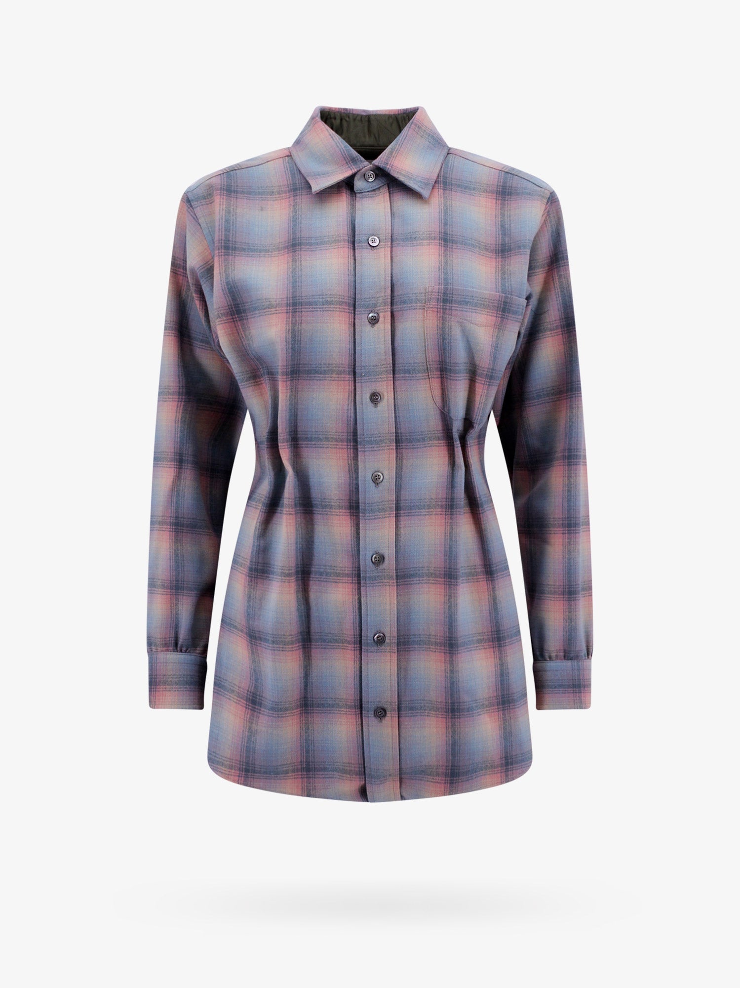 Maison Margiela Madras wool shirt