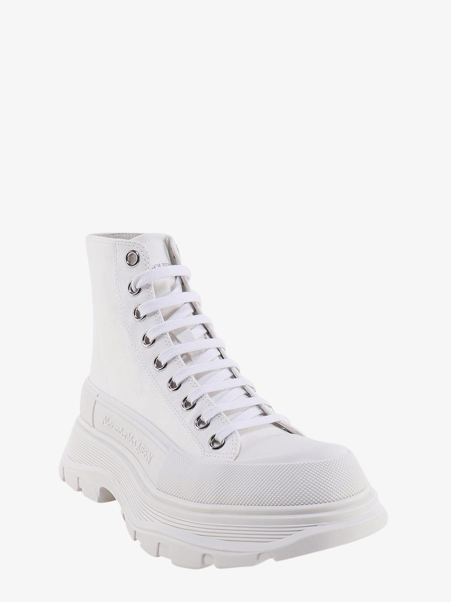 Alexander McQueen Canvas high-top sneakers, view 2