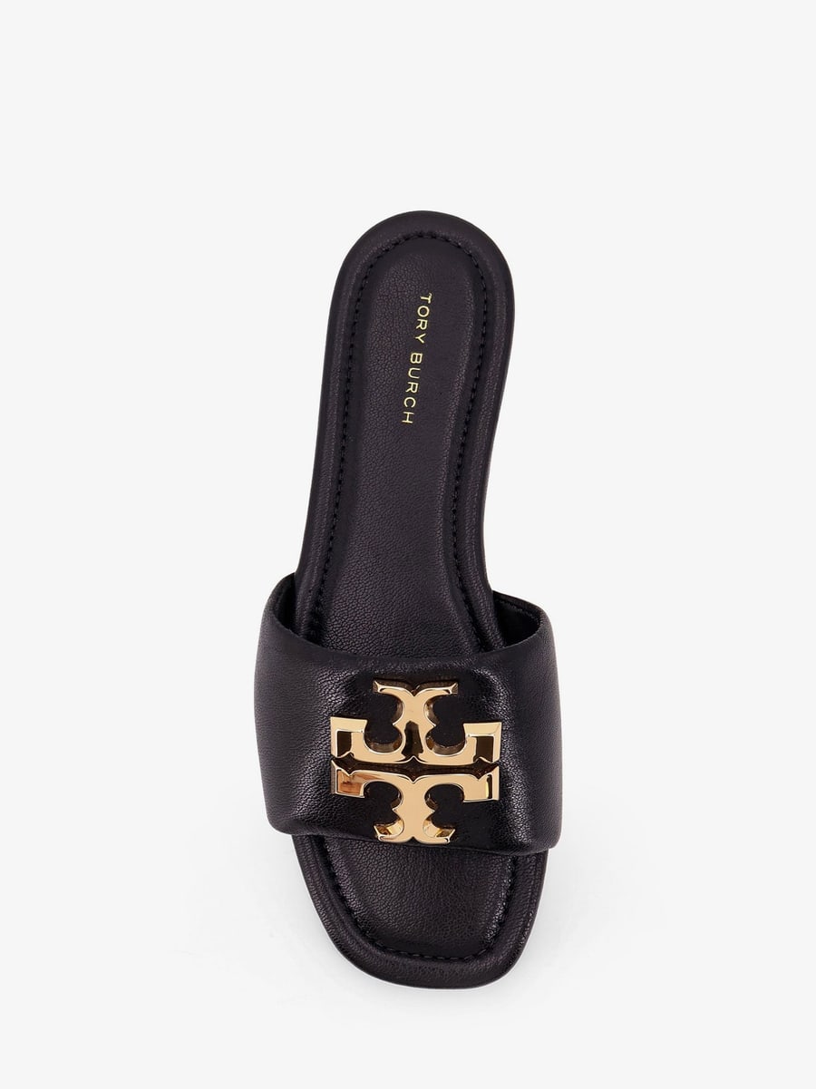 Tory Burch Eleanor leather flat sandals, view 4