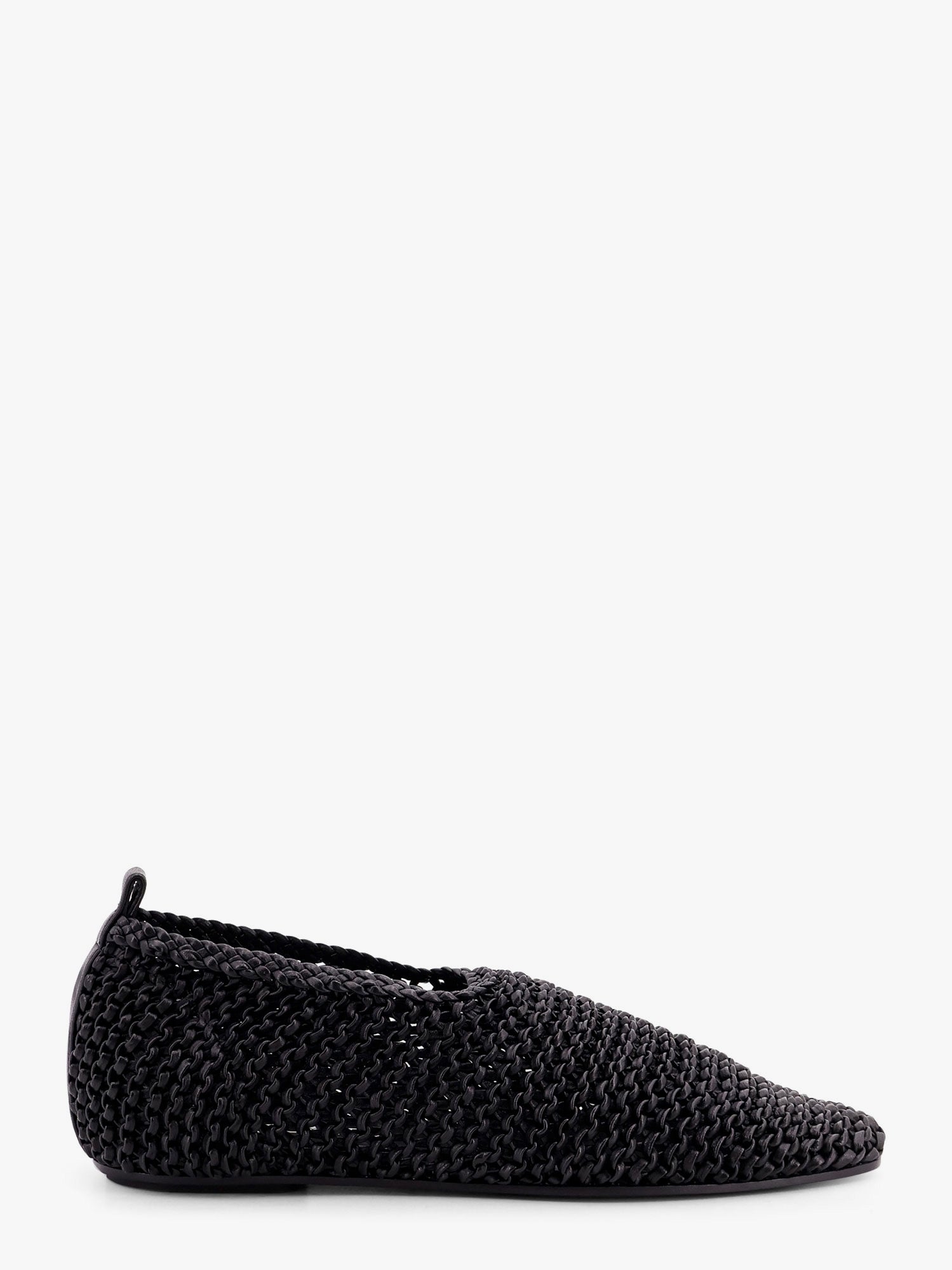 Toteme Interwined leather ballerinas