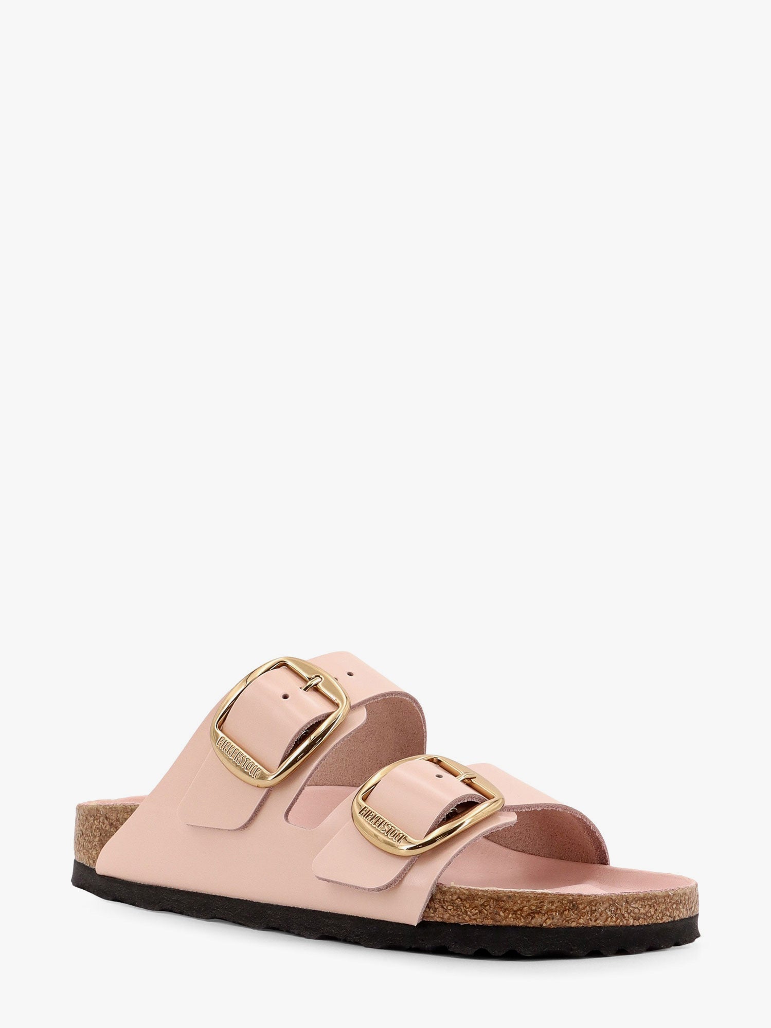 BIRKENSTOCK Arizona big buckle patent leather sandals, view 2