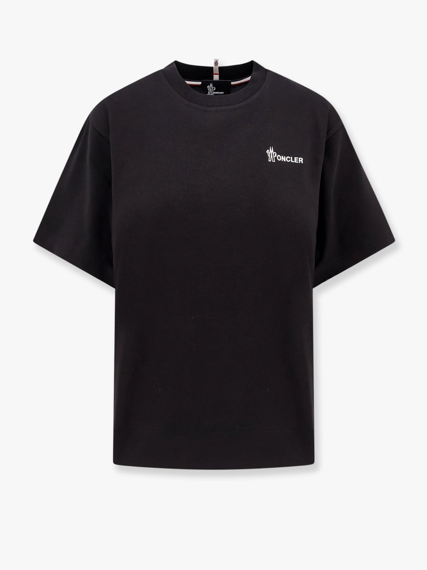 MONCLER GRENOBLE Cotton t-shirt with frontal logo