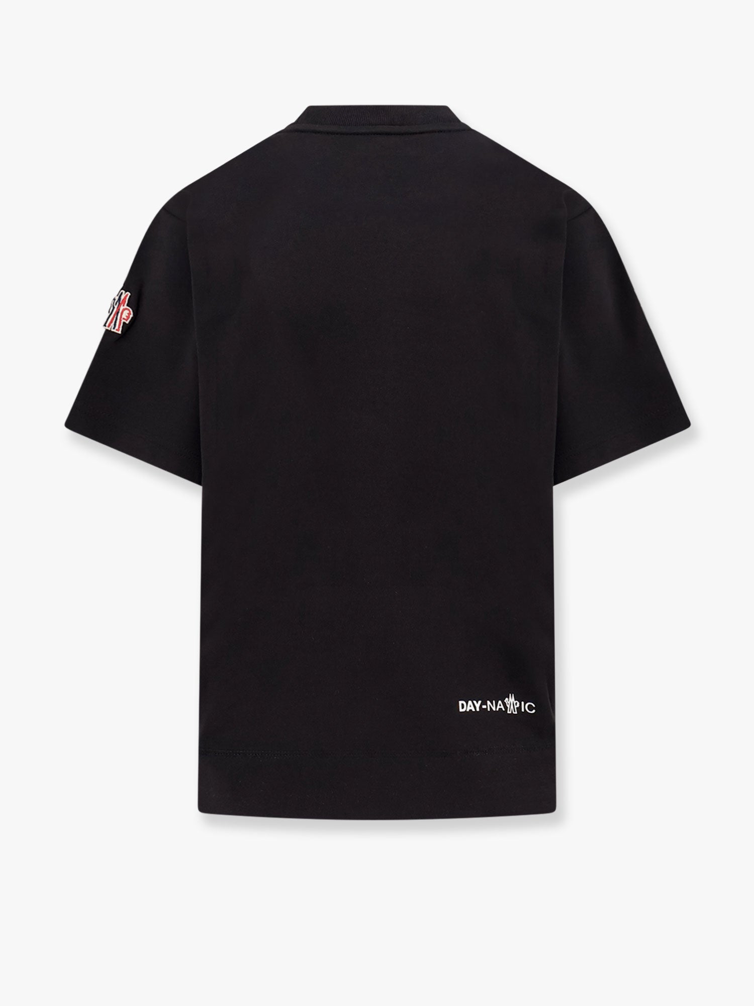 MONCLER GRENOBLE Cotton t-shirt with frontal logo, view 2