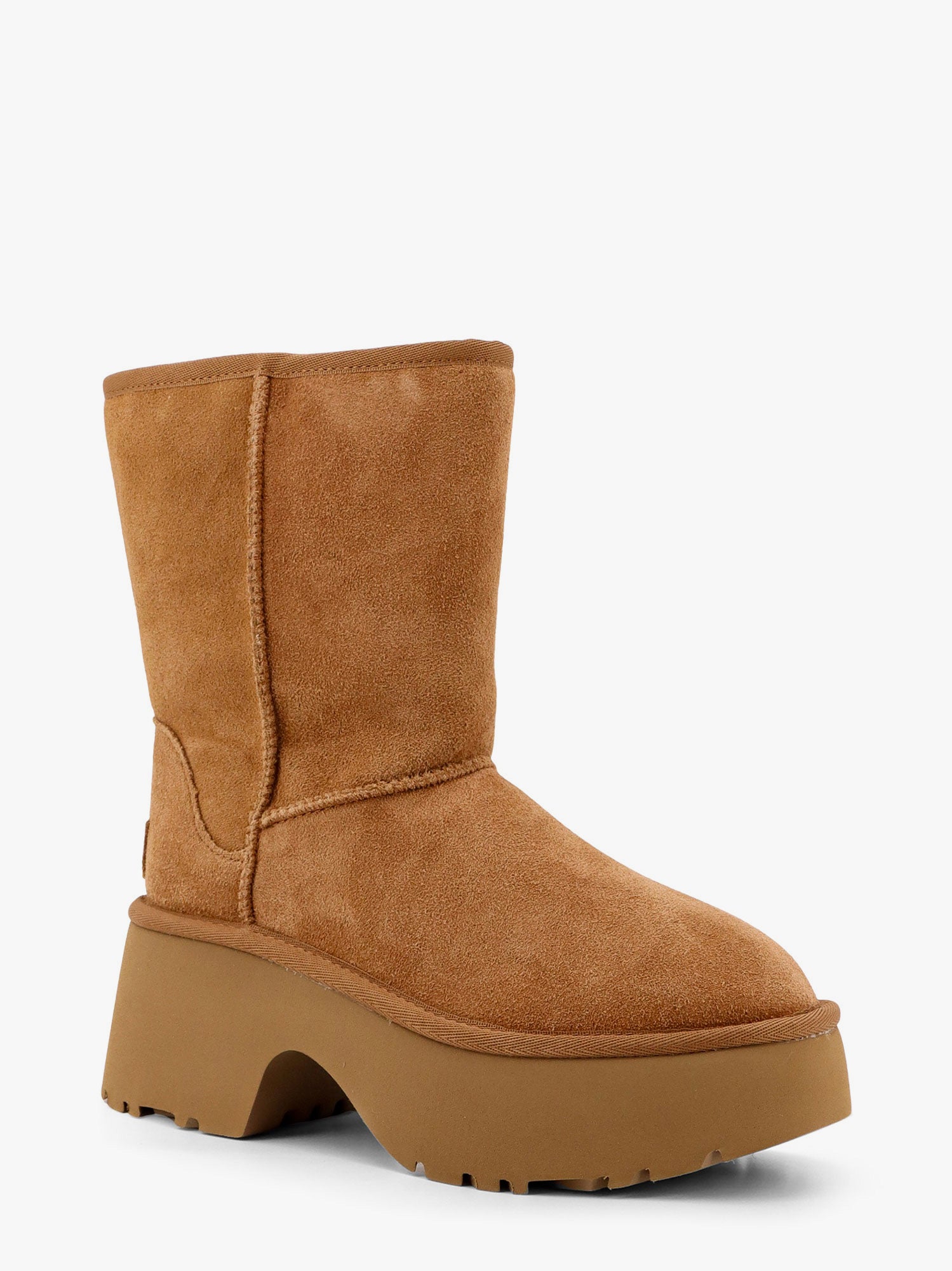UGG W classic shorts new heights suede boots.usa reference size, view 2