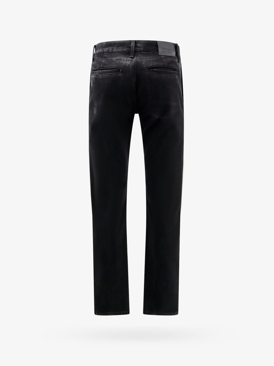 Alexander McQueen Black denim trouser, view 6