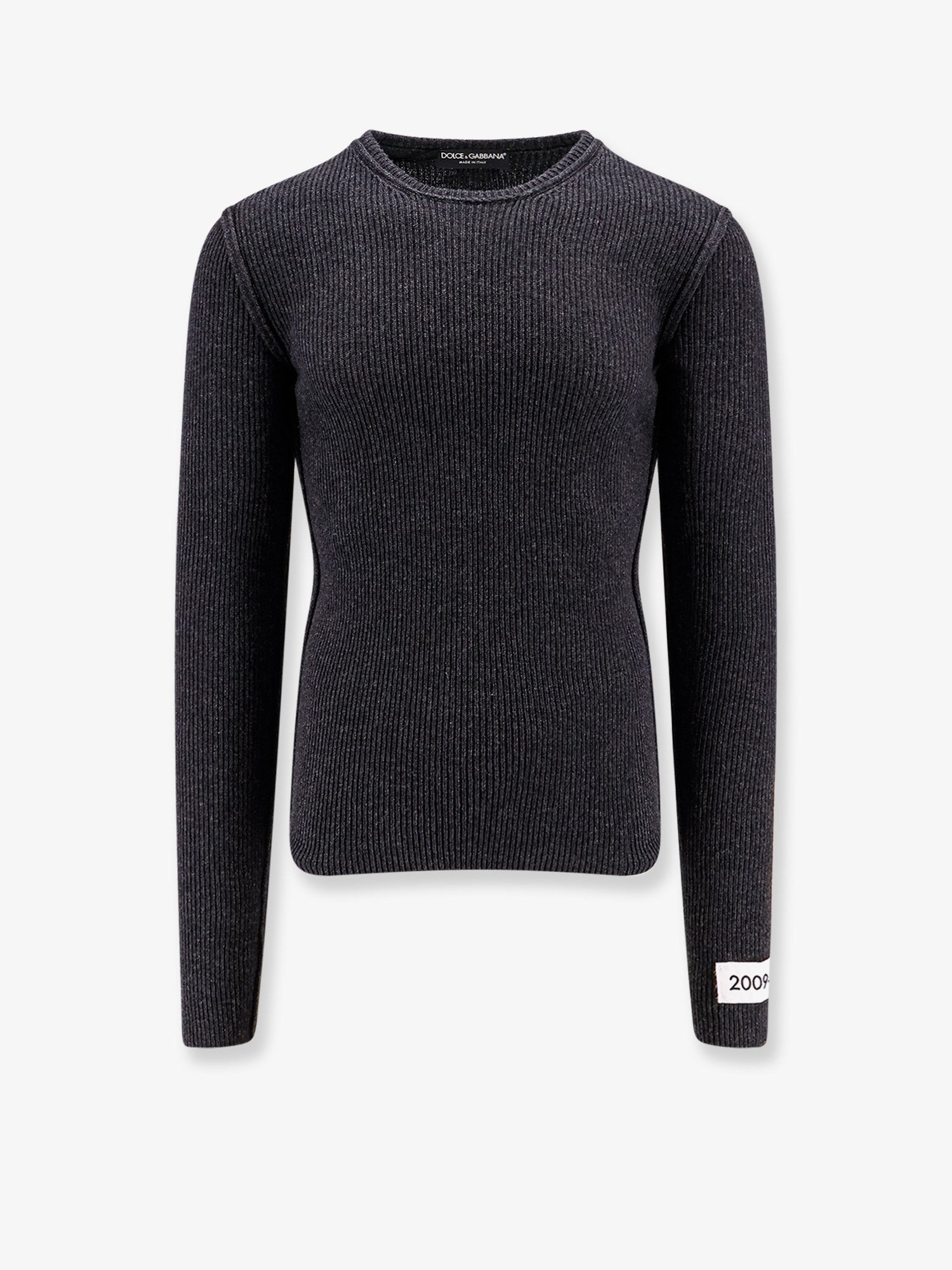 Dolce & Gabbana Ribbed sweater with 2009-10 label