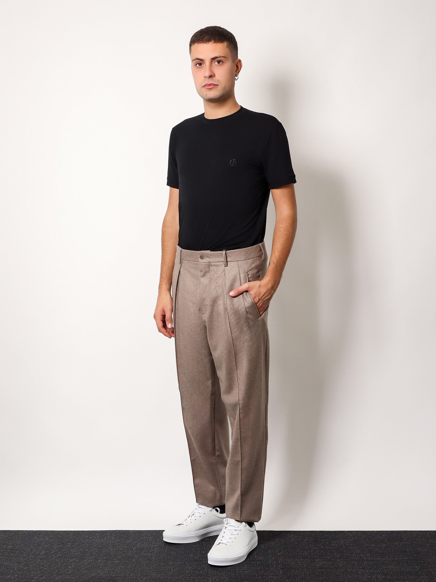 Giorgio Armani Viscose t-shirt, view 2