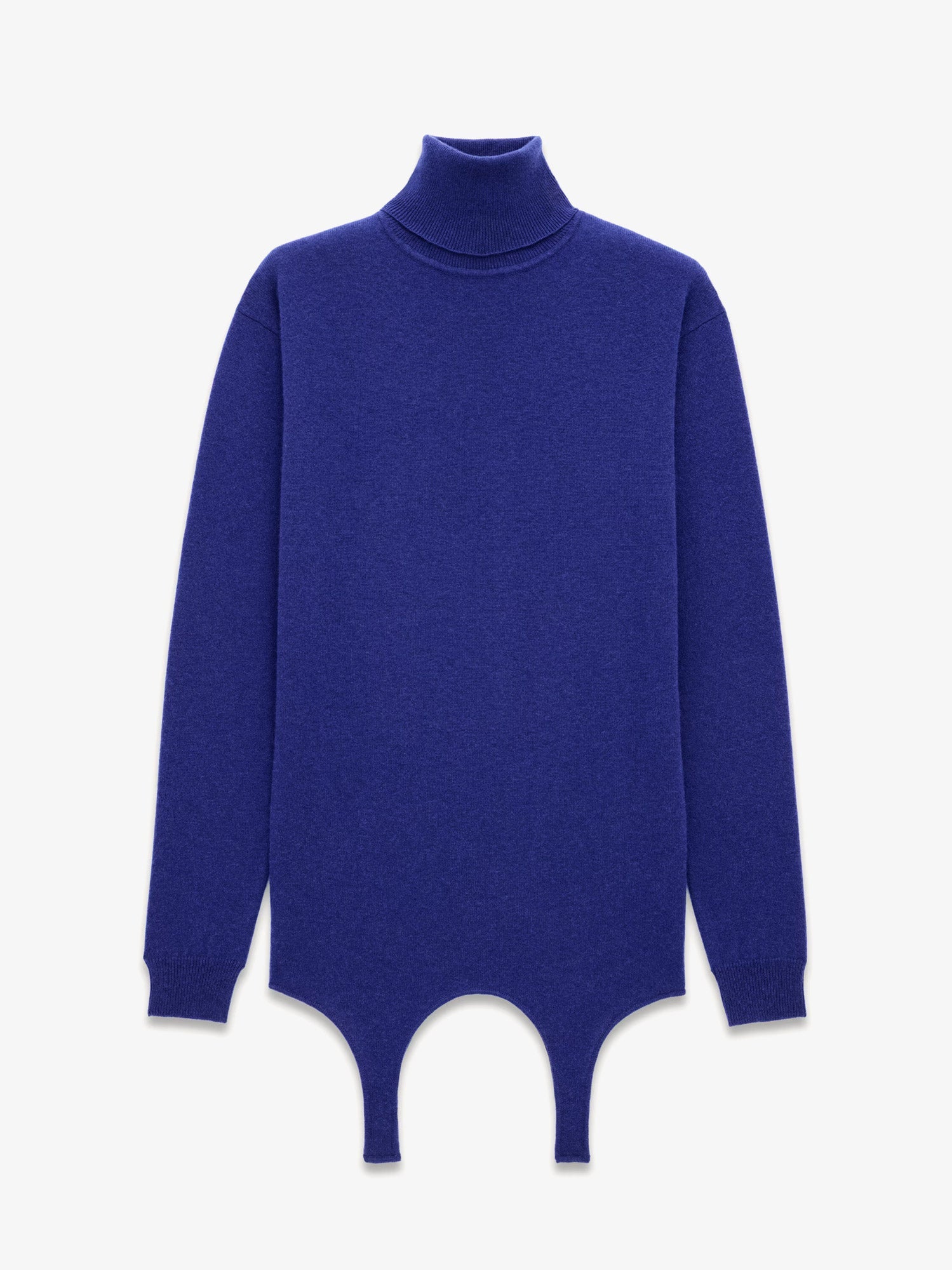 Saint Laurent Cashmere sweater with garter detail