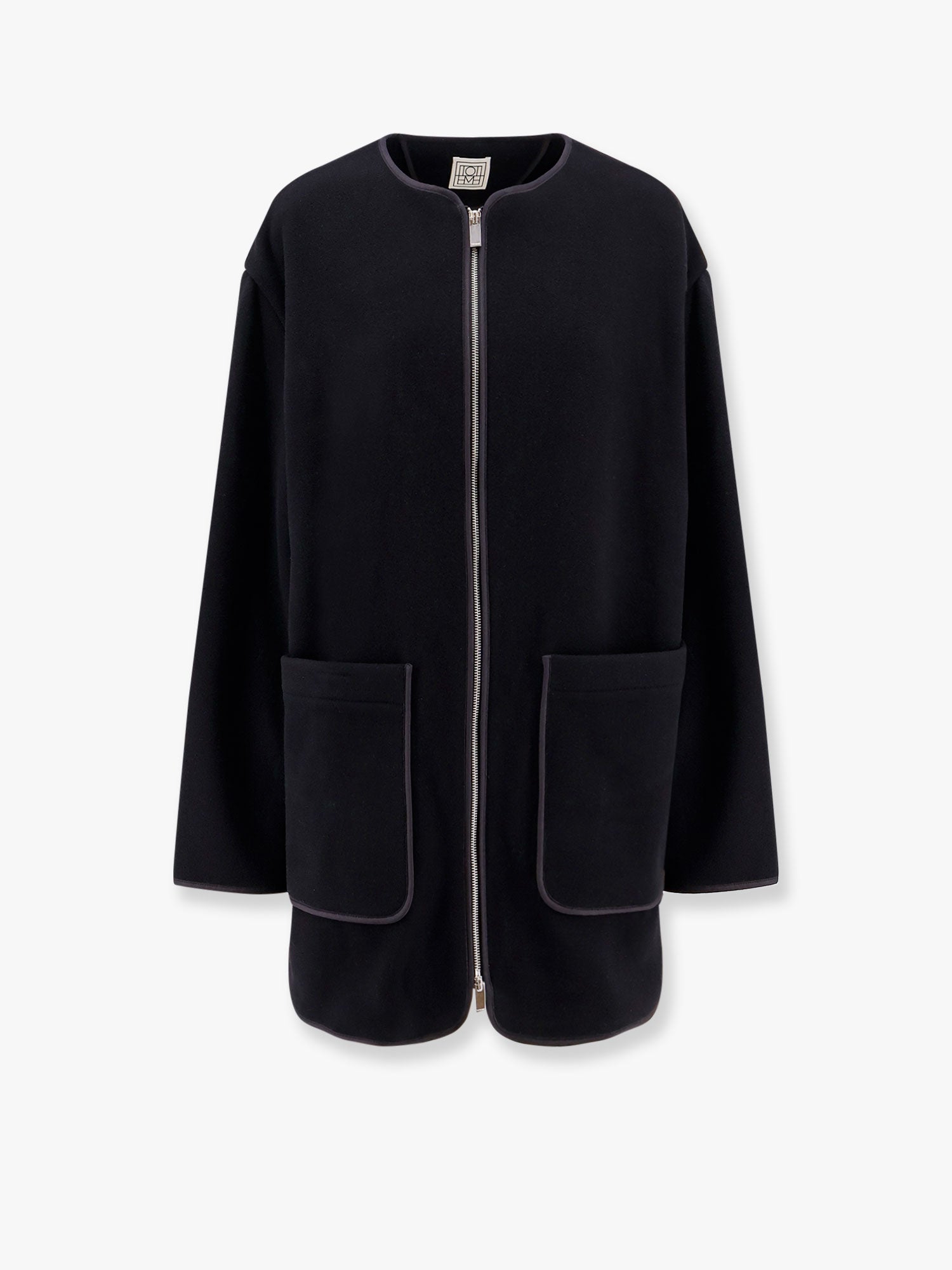 Toteme Wool blend coat with lateral slits