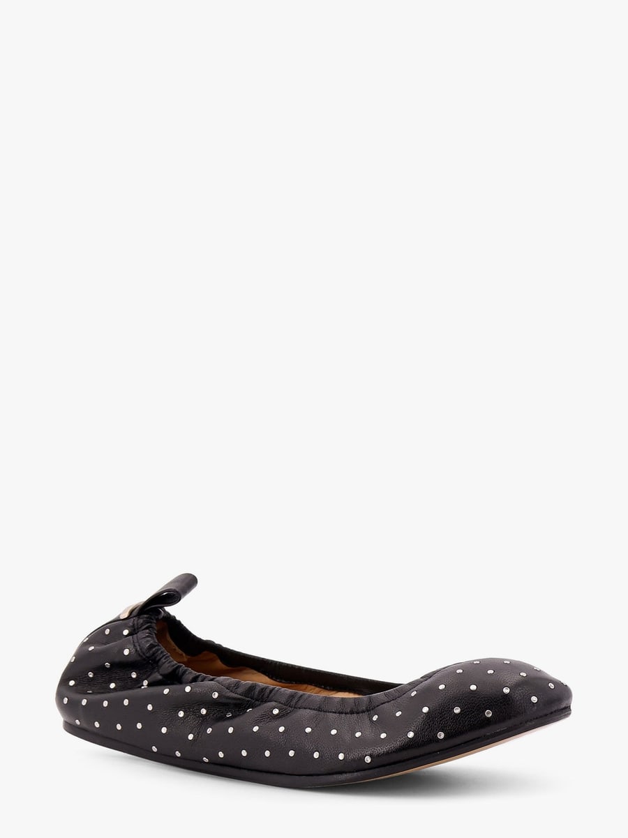 Isabel Marant Leather ballerinas with stud detail, view 2