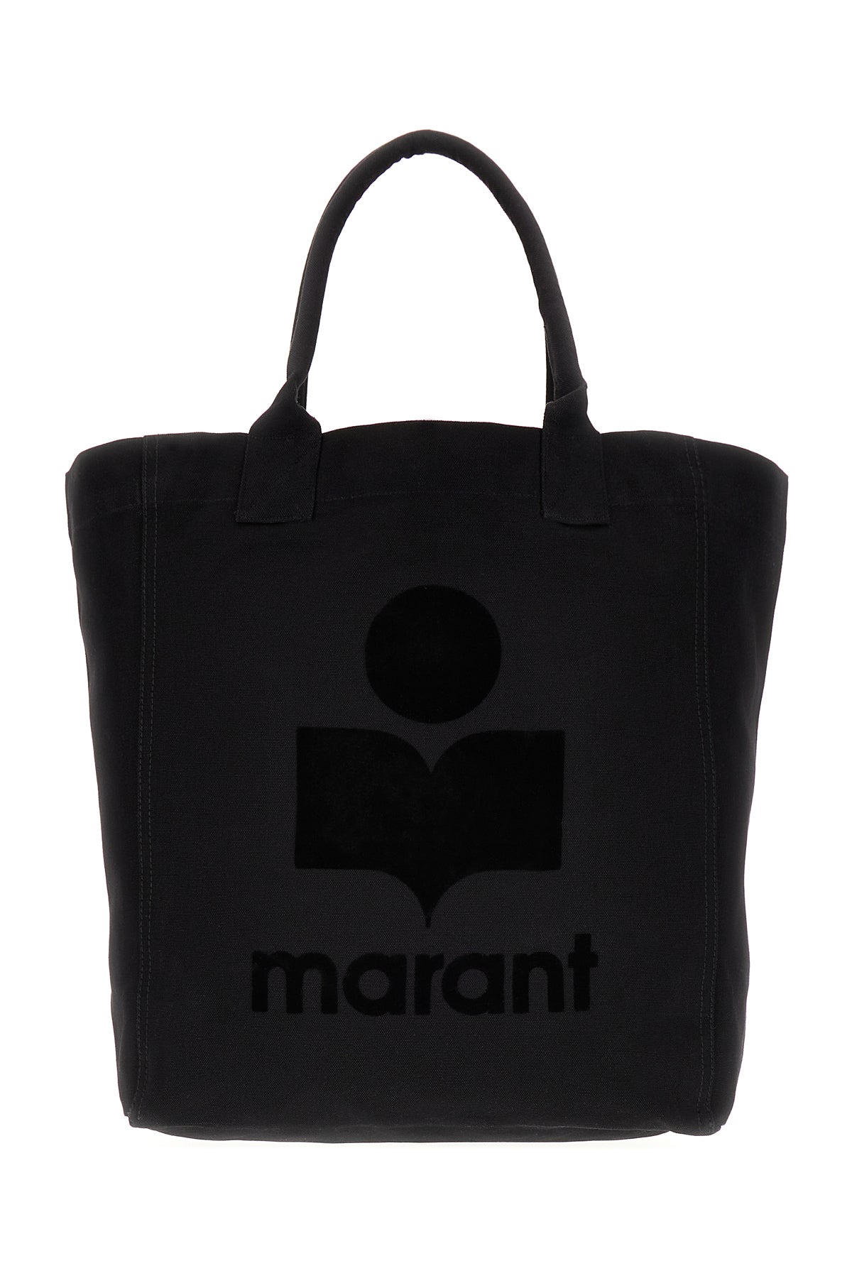 Isabel Marant Borsa shopping Yenky in denim nero
