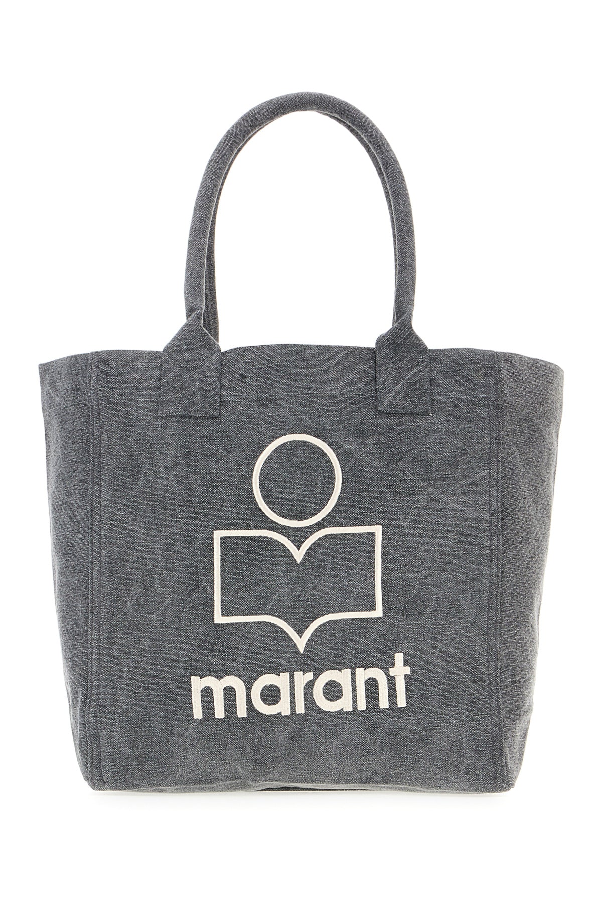 Isabel Marant Borsa shopping in denim grigio scuro