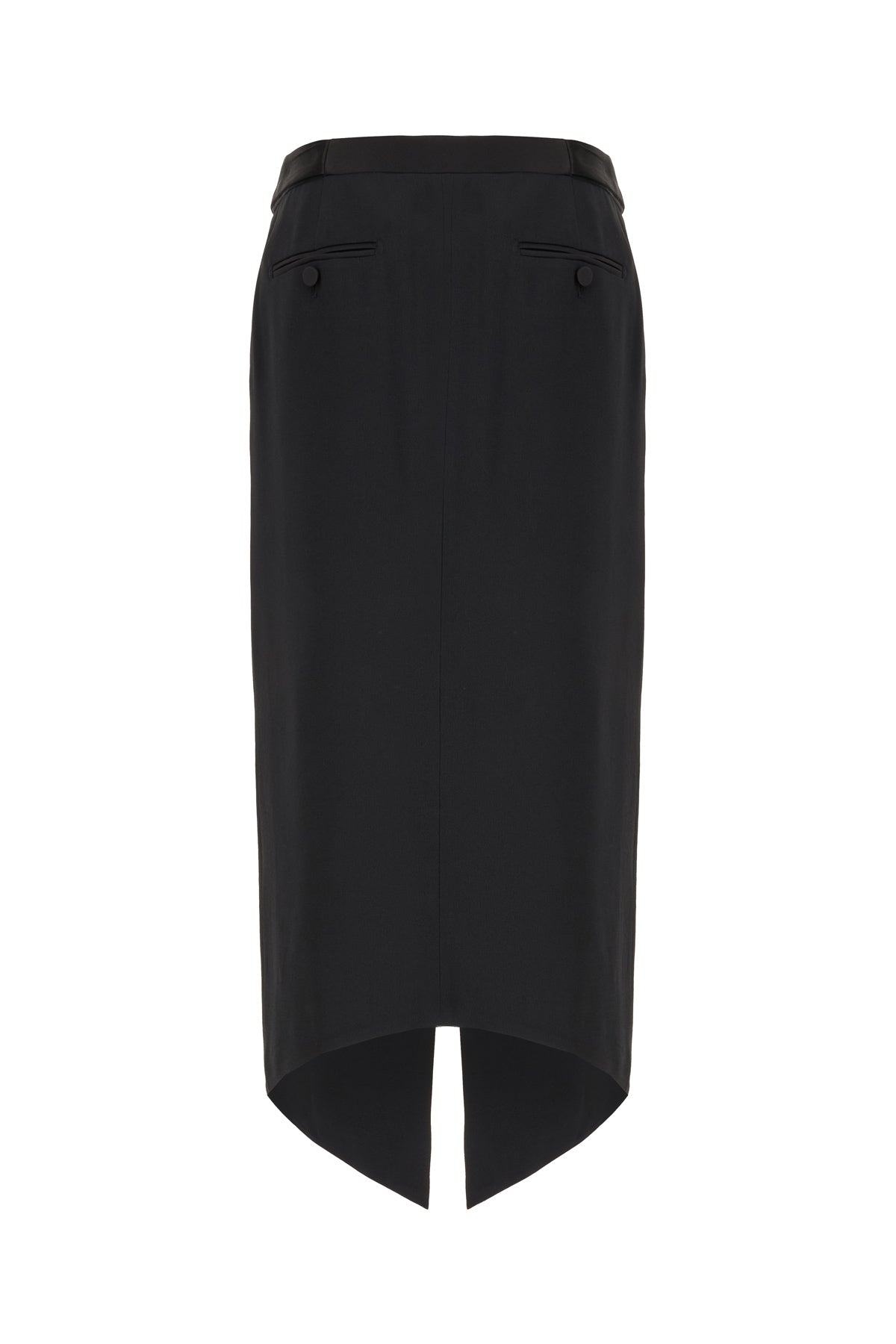 Tom Ford Gonna in misto viscosa nera, view 2
