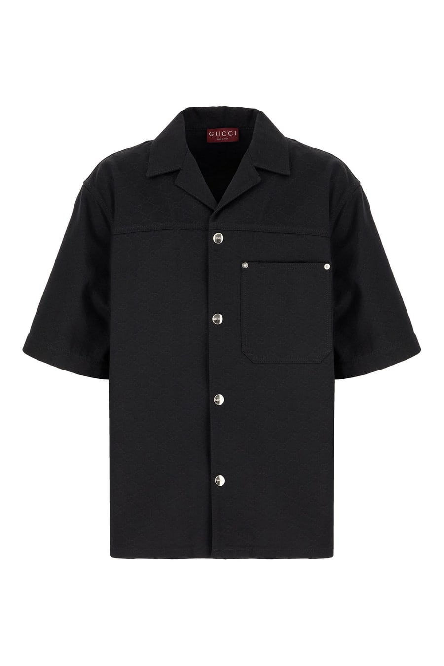 Gucci Camicia in cotone nera