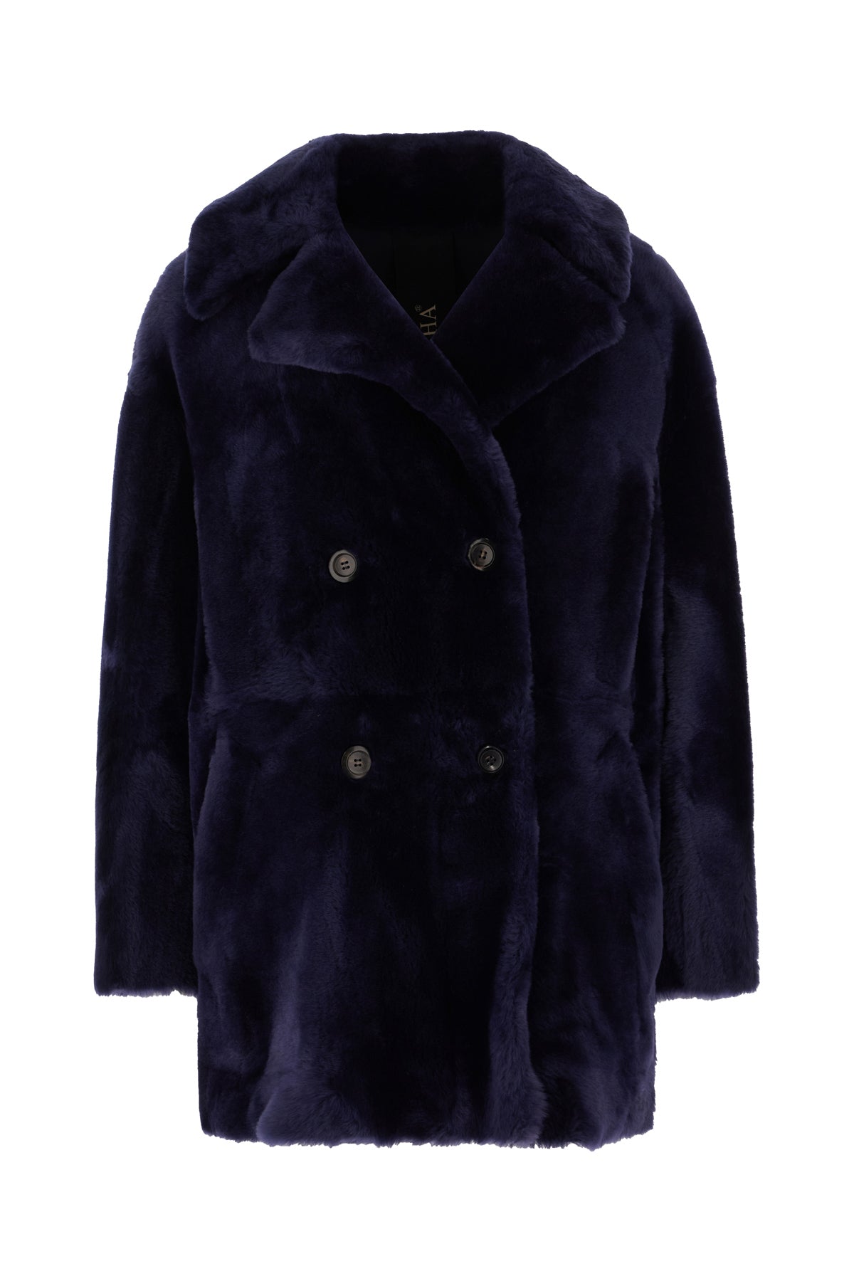 BLANCHA Cappotto in montone blu