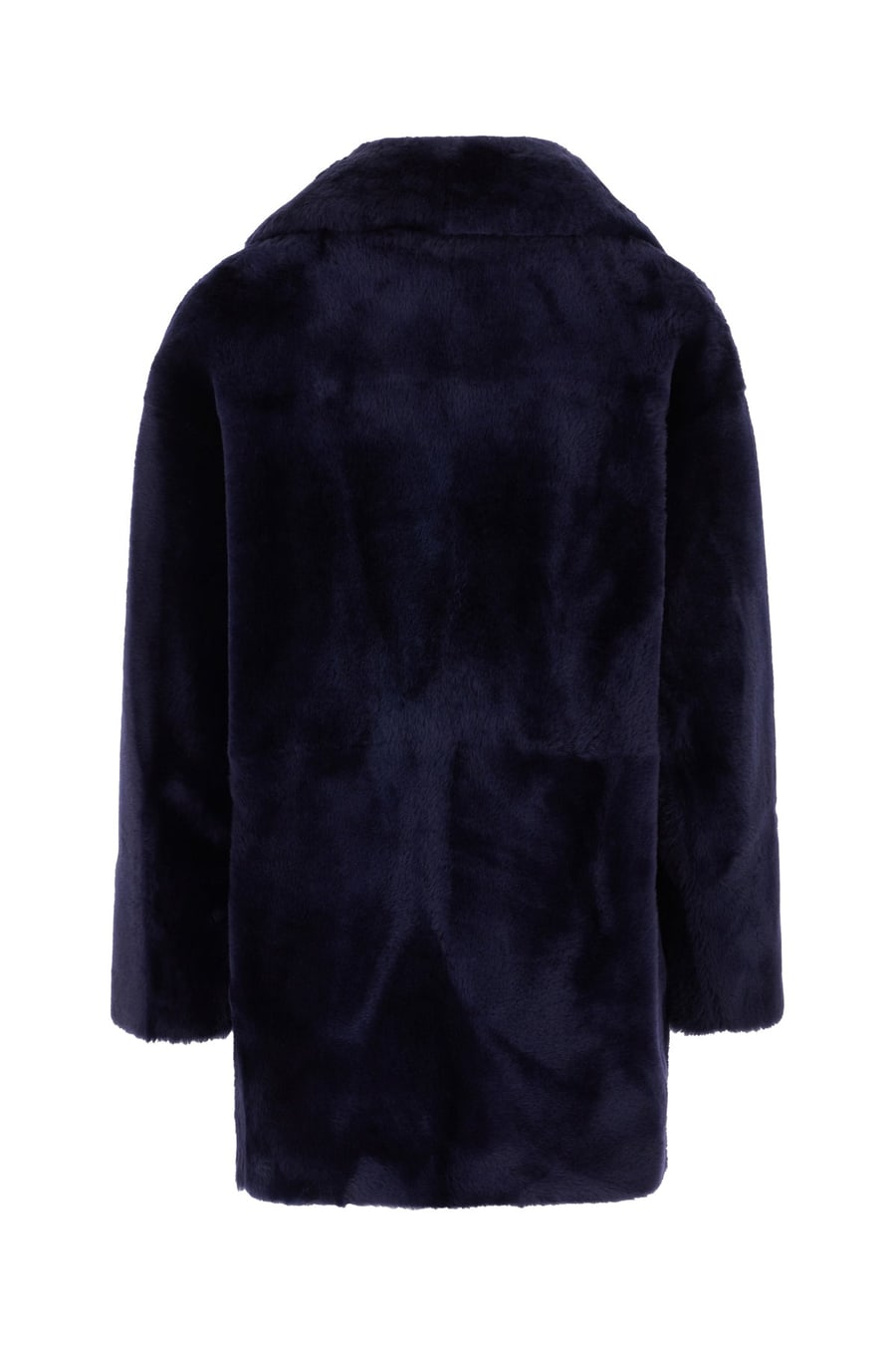 BLANCHA Cappotto in montone blu, view 2