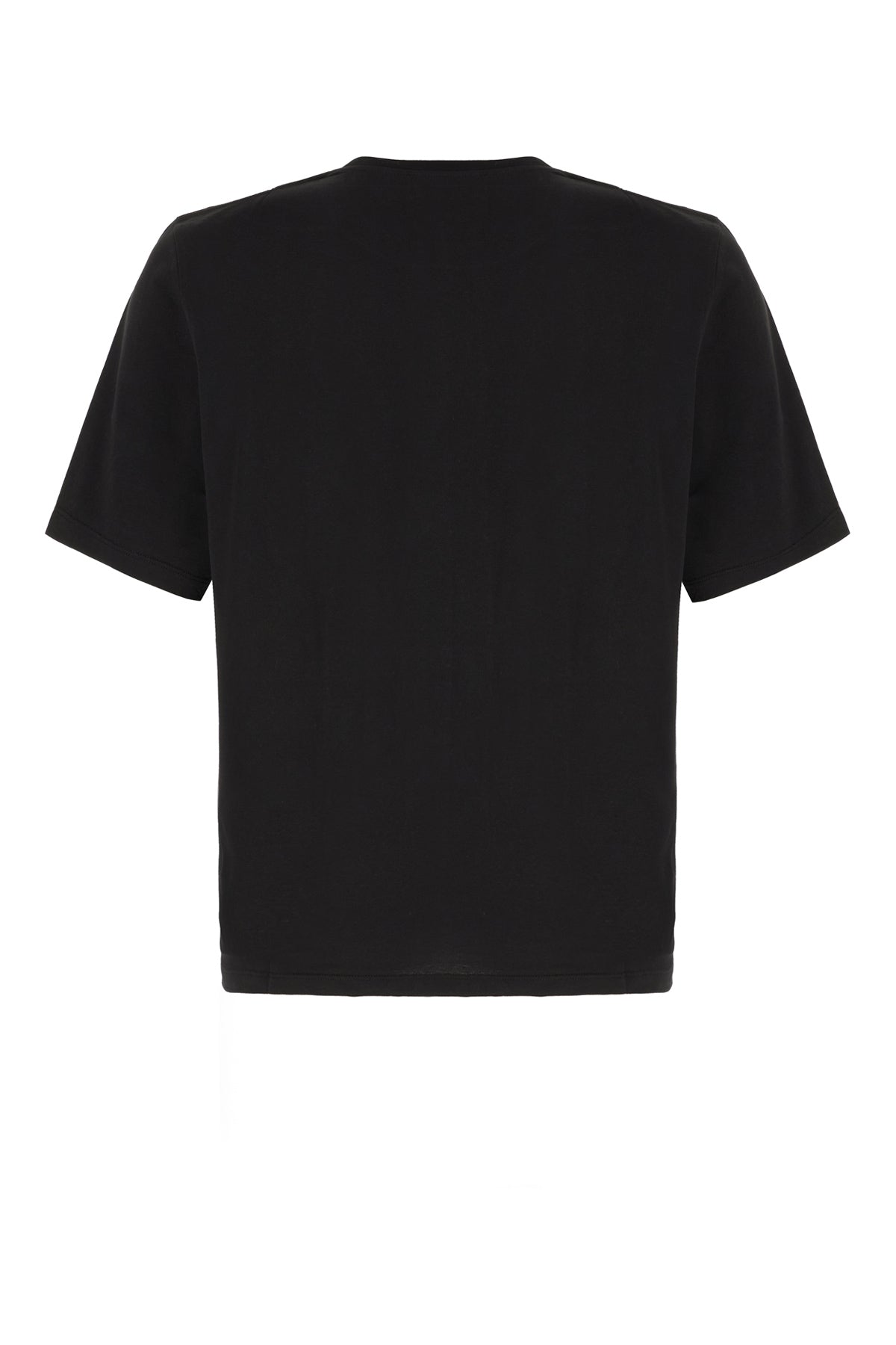 Saint Laurent T-shirt in cotone nero, view 2