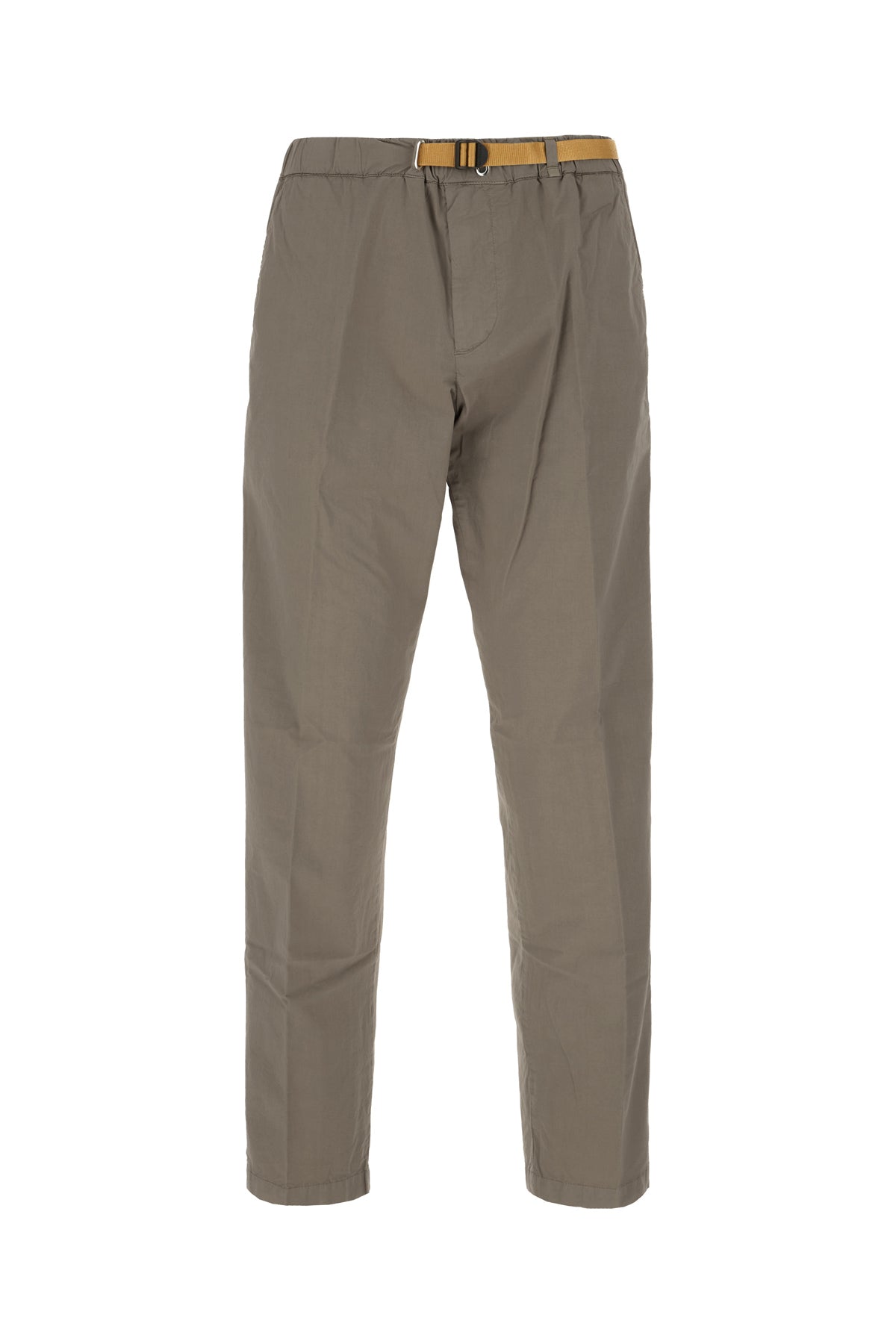 WHITE SAND Pantalone in cotone stretch grigio