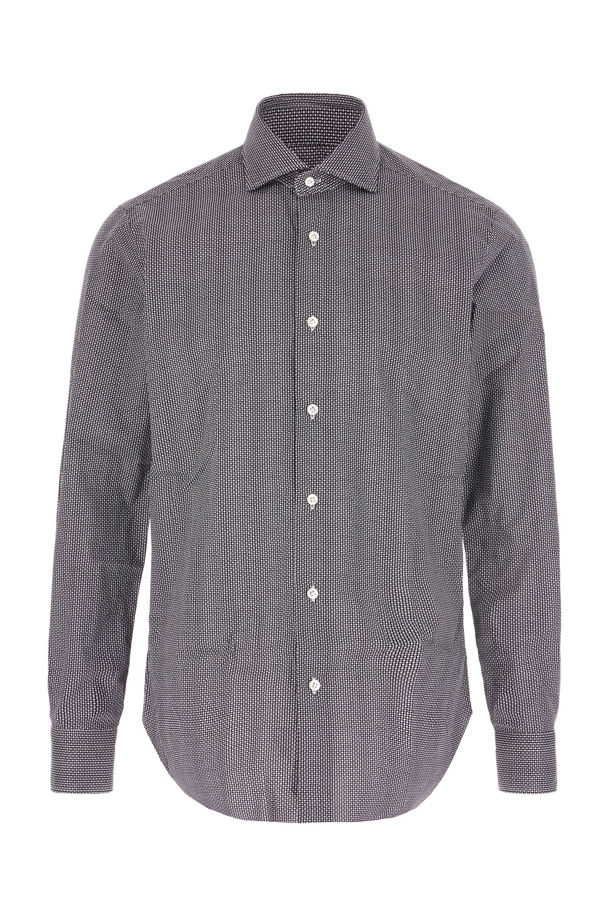 BARBA Camicia in popeline stampato