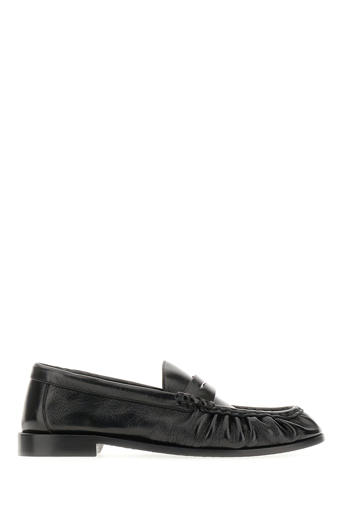 Saint Laurent Macassini in pelle nera